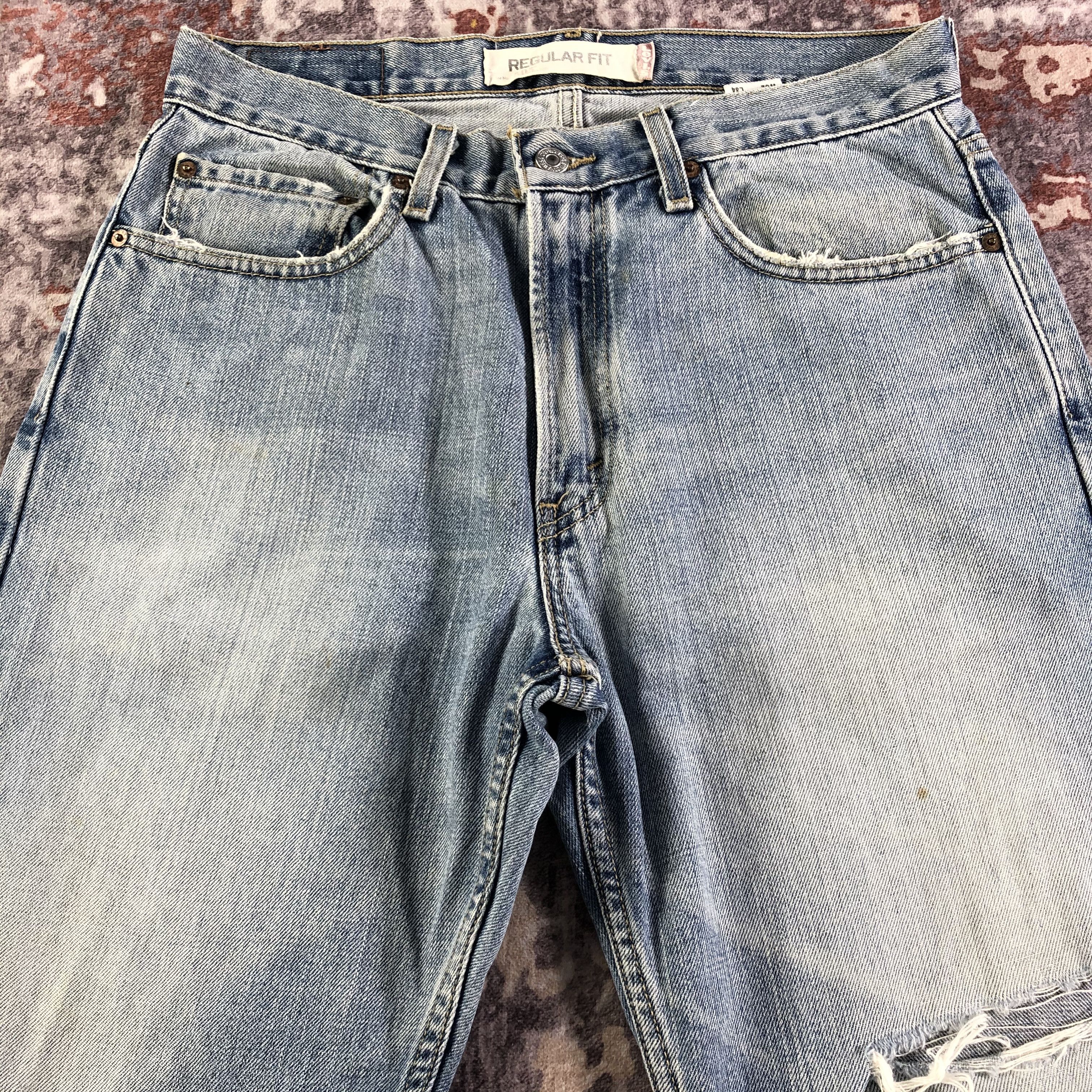 Levi's × Vintage Vintage Light Wash Levis 505 Jeans-JM3321 Size US 32 / EU 48 - 3 Thumbnail