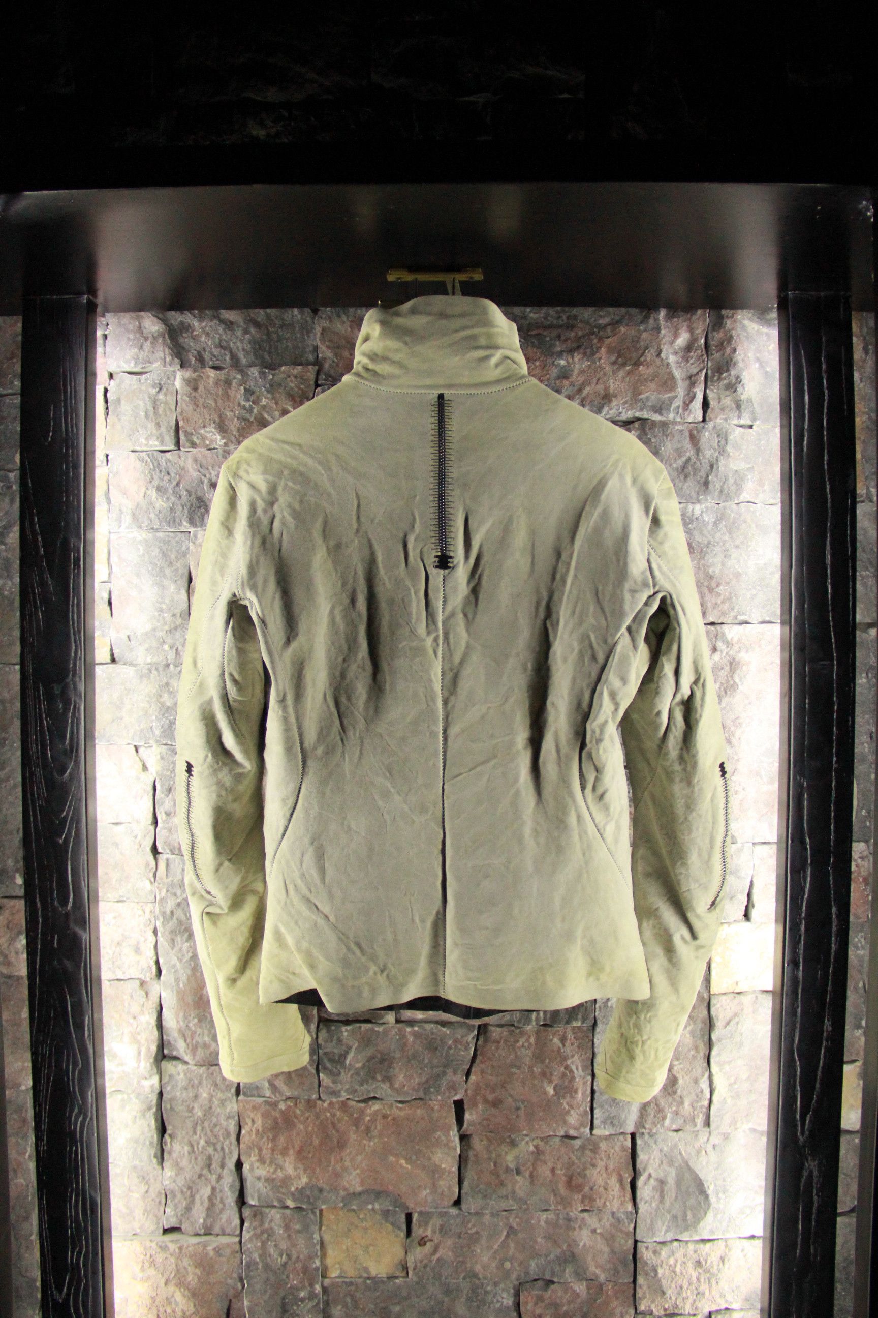 Isaac Sellam Experience Off-White Nubuck Bauhaus Down Jacket Size US M / EU 48-50 / 2 - 5 Thumbnail