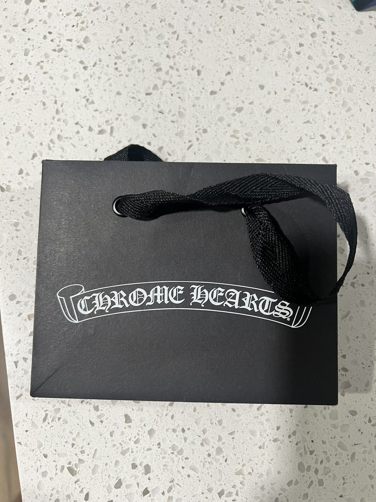 Chrome Hearts Filigree Cross Ball Necklace - 21 Inches