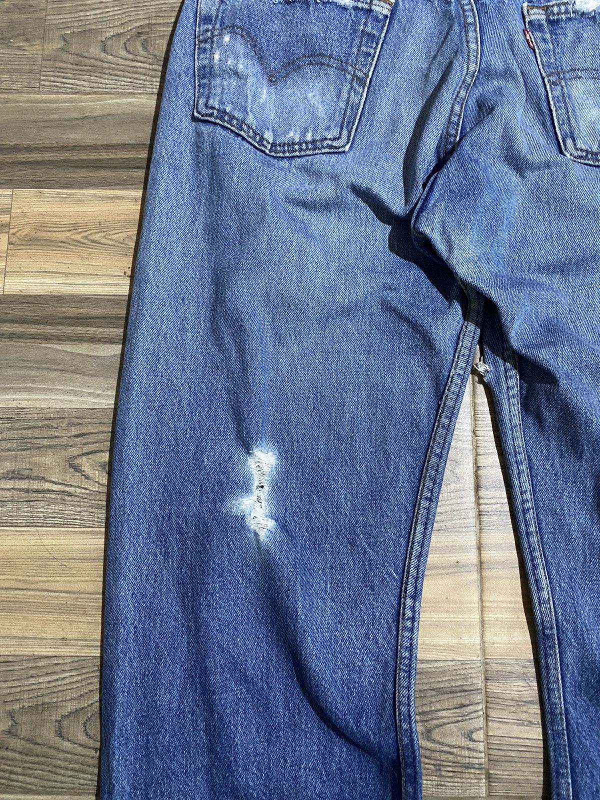Levi's × Levi's Vintage Clothing × Vintage VINTAGE LEVIS 501 365 DISTRESSED JEANS Size US 29 - 14 Thumbnail