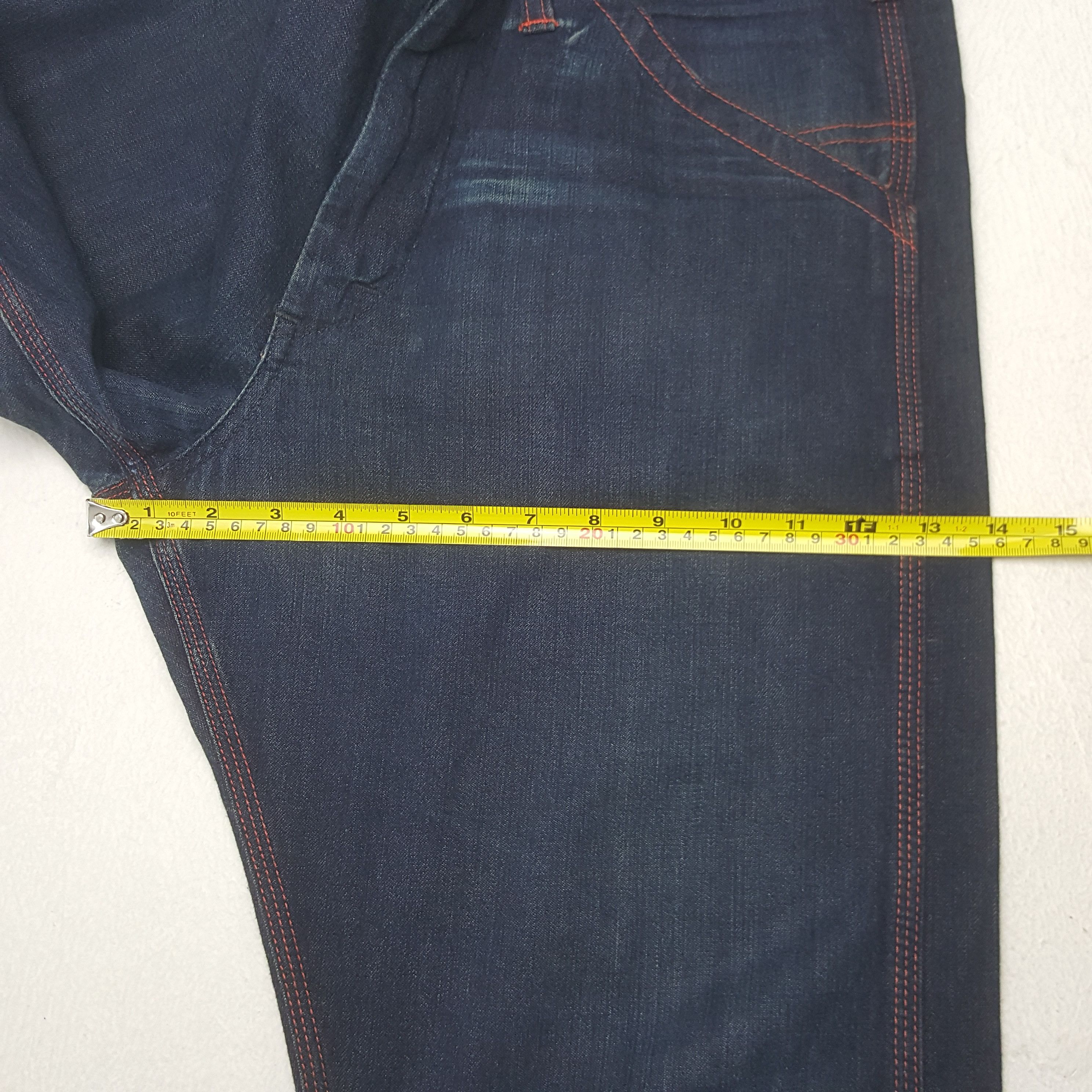 Lee Vintage Lee Japan Thread Pink Denim Jeans Size US 35 - 9 Thumbnail