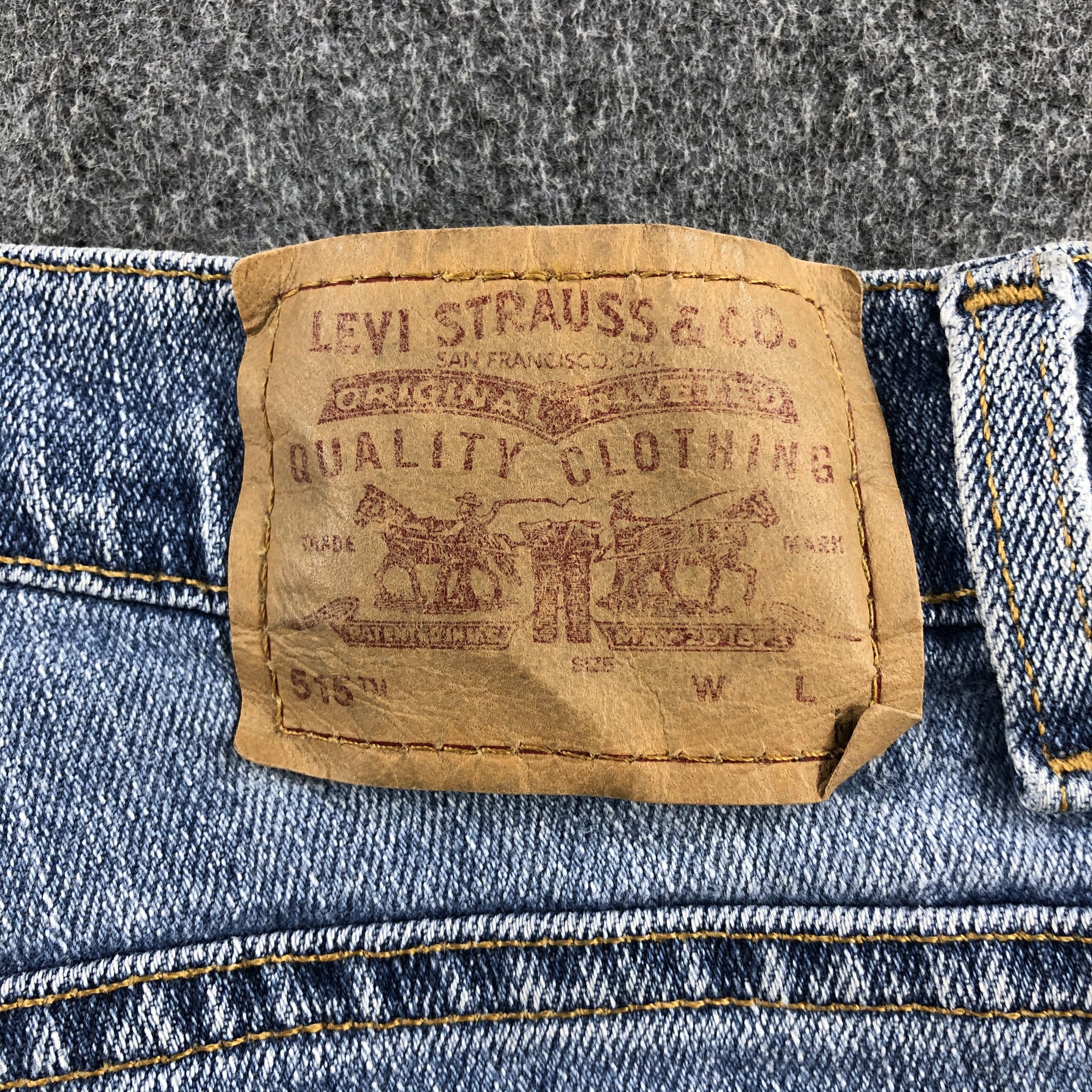 Levi's 90s Vintage Blue Wash Levis 515 Jeans-J2254 Size US 29 - 5 Thumbnail