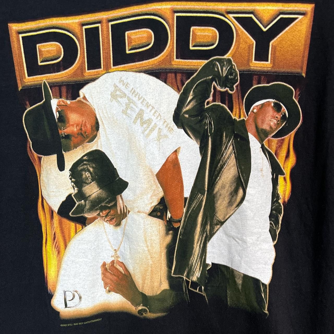 Vintage P Diddy Puff Daddy Puffy We Invented The Remix rap tee rap t Size US XL / EU 56 / 4 - 1 Thumbnail