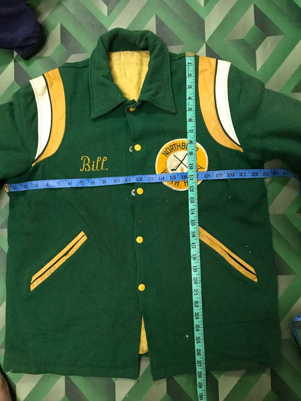 Vintage VINTAGE VARSITY NORTH ORI YOUTH HOCKEY Size US M / EU 48-50 / 2 - 6 Thumbnail