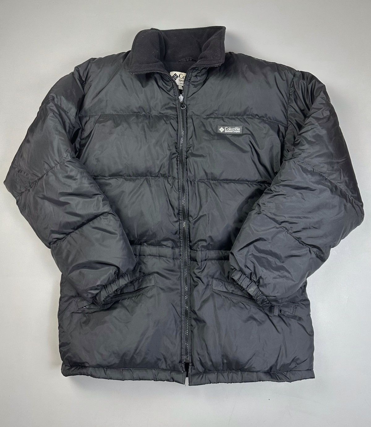 Columbia Columbia Vintage Black Puffer Down Jaket Size US L / EU 52-54 / 3 - 1 Thumbnail