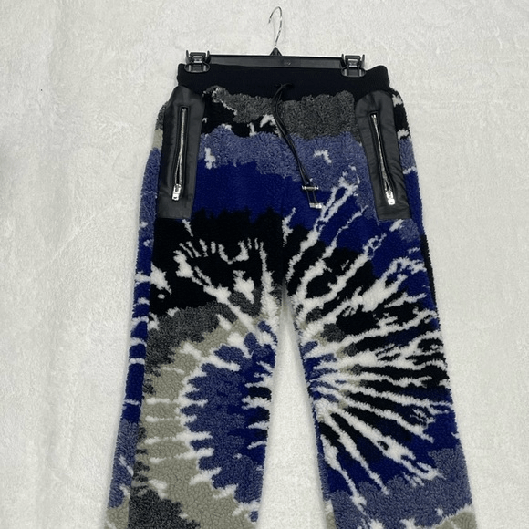 Amiri Amiri Tie-Dye Textured Straight Trousers Blue Men’s Small Size US 28 / EU 44 - 1 Thumbnail