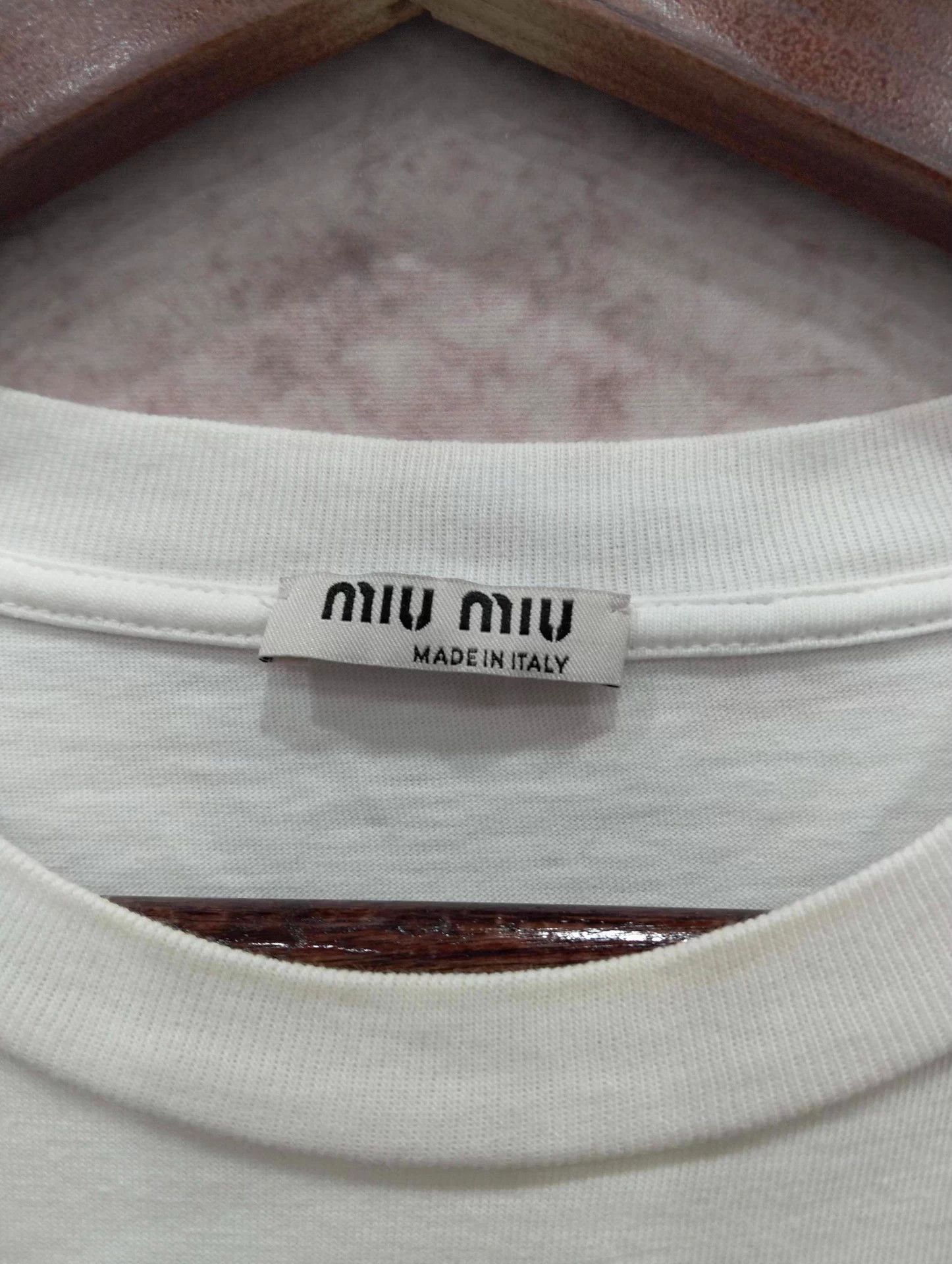 Miu Miu Miu Miu L T-shirt Size L / US 10 / IT 46 - 3 Thumbnail