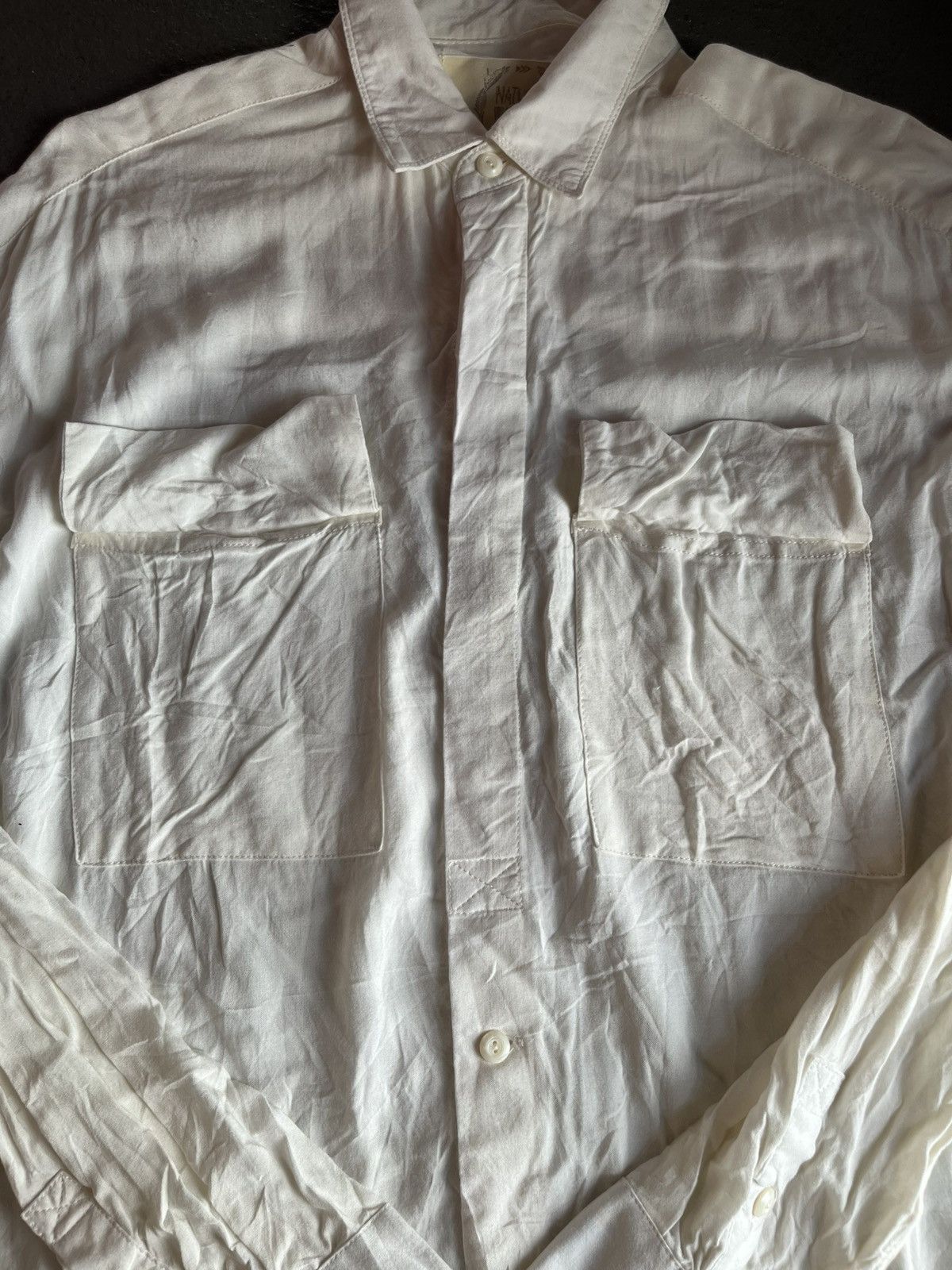 GOA Goa Rayon Rockabiliy Shirt Flap Pocket Vintage Style Size US S / EU 44-46 / 1 - 6 Thumbnail