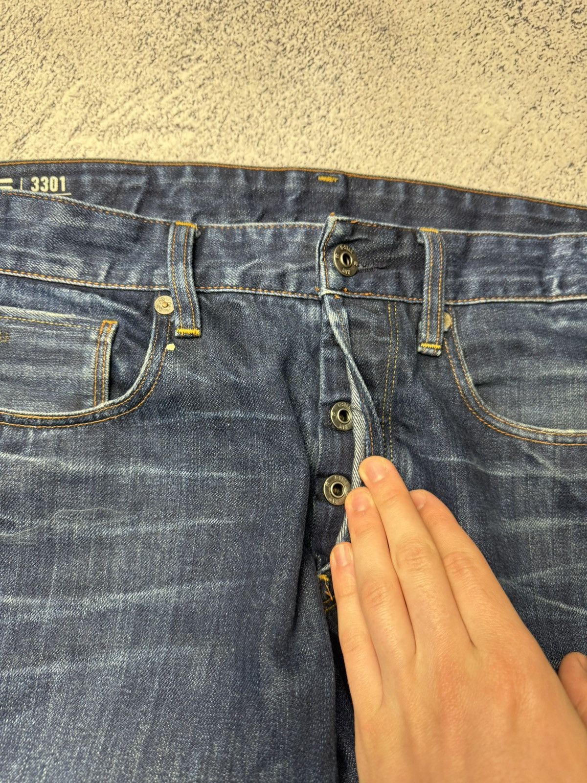 G-Star Vintage G Star Raw Denim Streetwear Jeans Japanese Y2K 32 Size US 32 / EU 48 - 19 Thumbnail