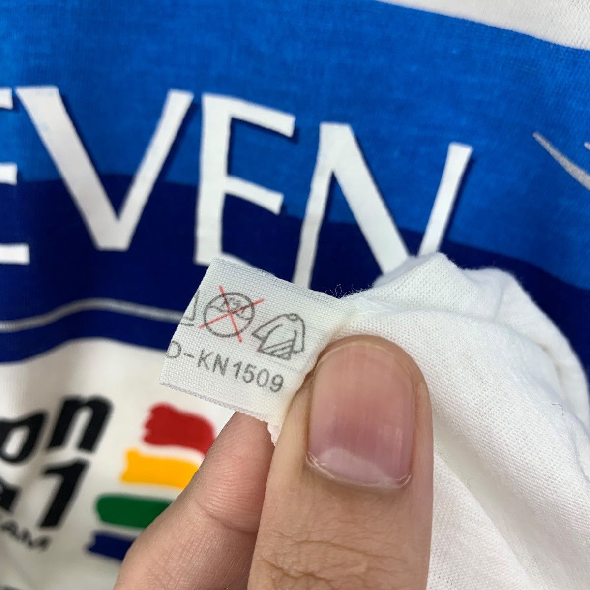 Benetton × Vintage Vintage BENETTON FORMULA 1 Racing Team tee Size US L / EU 52-54 / 3 - 11 Thumbnail