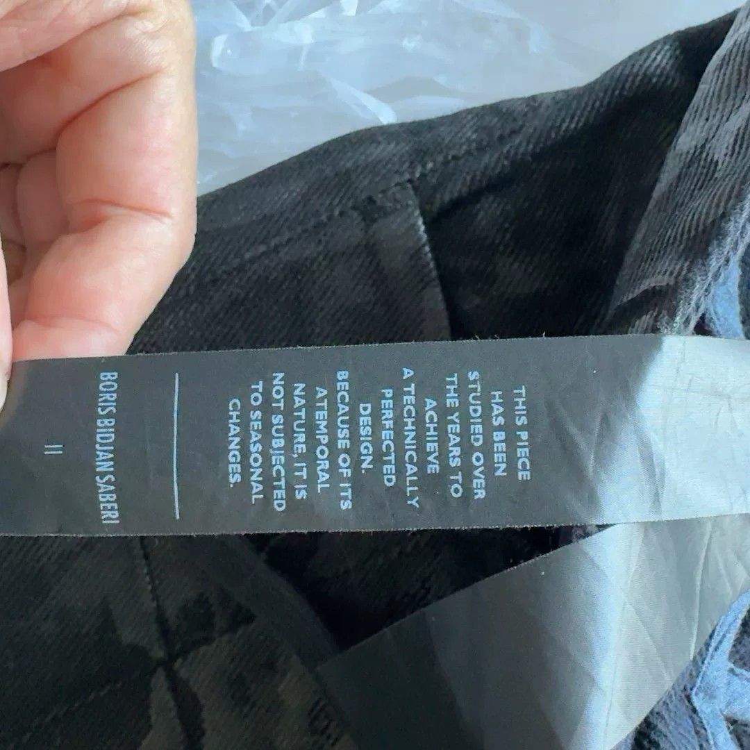 Boris Bidjan Saberi Boris Bidjan Saberi Size XS trousers Size US 26 / EU 42 - 8 Thumbnail