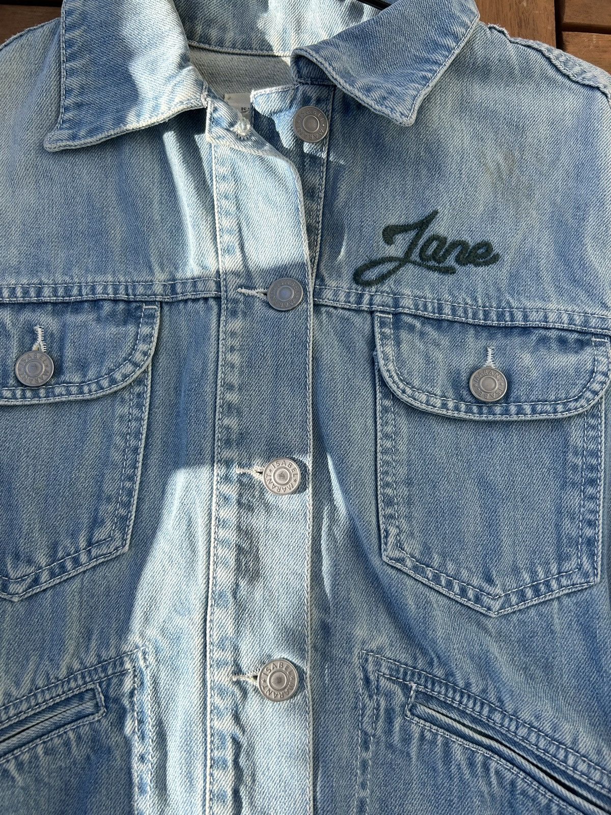 Isabel Marant Isabel Marant denim jacket jeans size S womans biker jacket Size S / US 4 / IT 40 - 4 Thumbnail