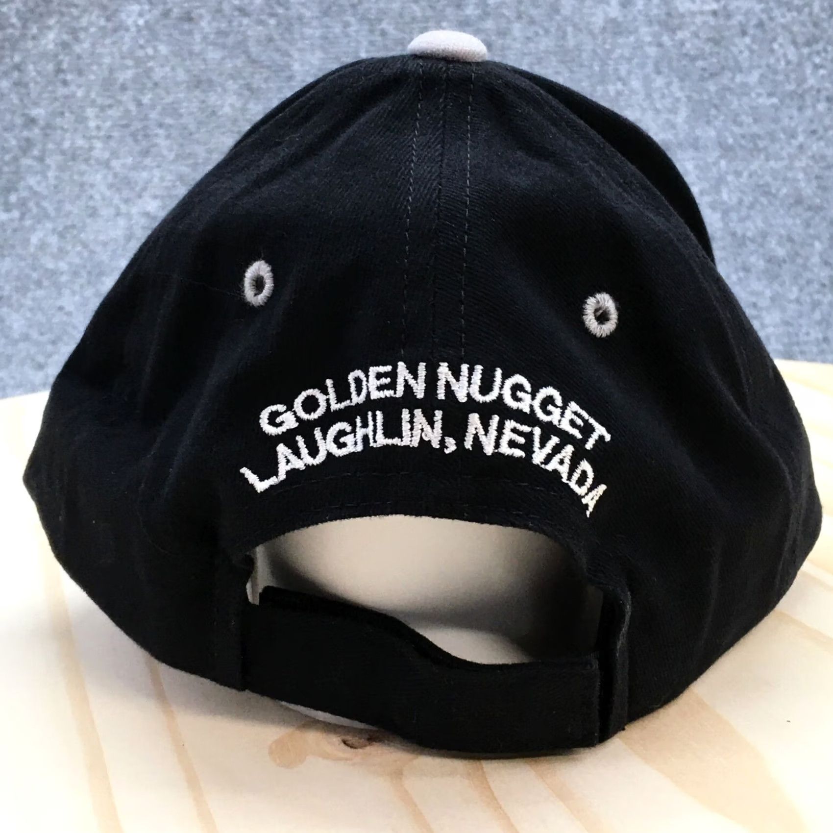 Vintage Ridin The River 2003 Golden Nugget Baseball Cap Hat Mens One Size Black Casual Size ONE SIZE - 6 Thumbnail