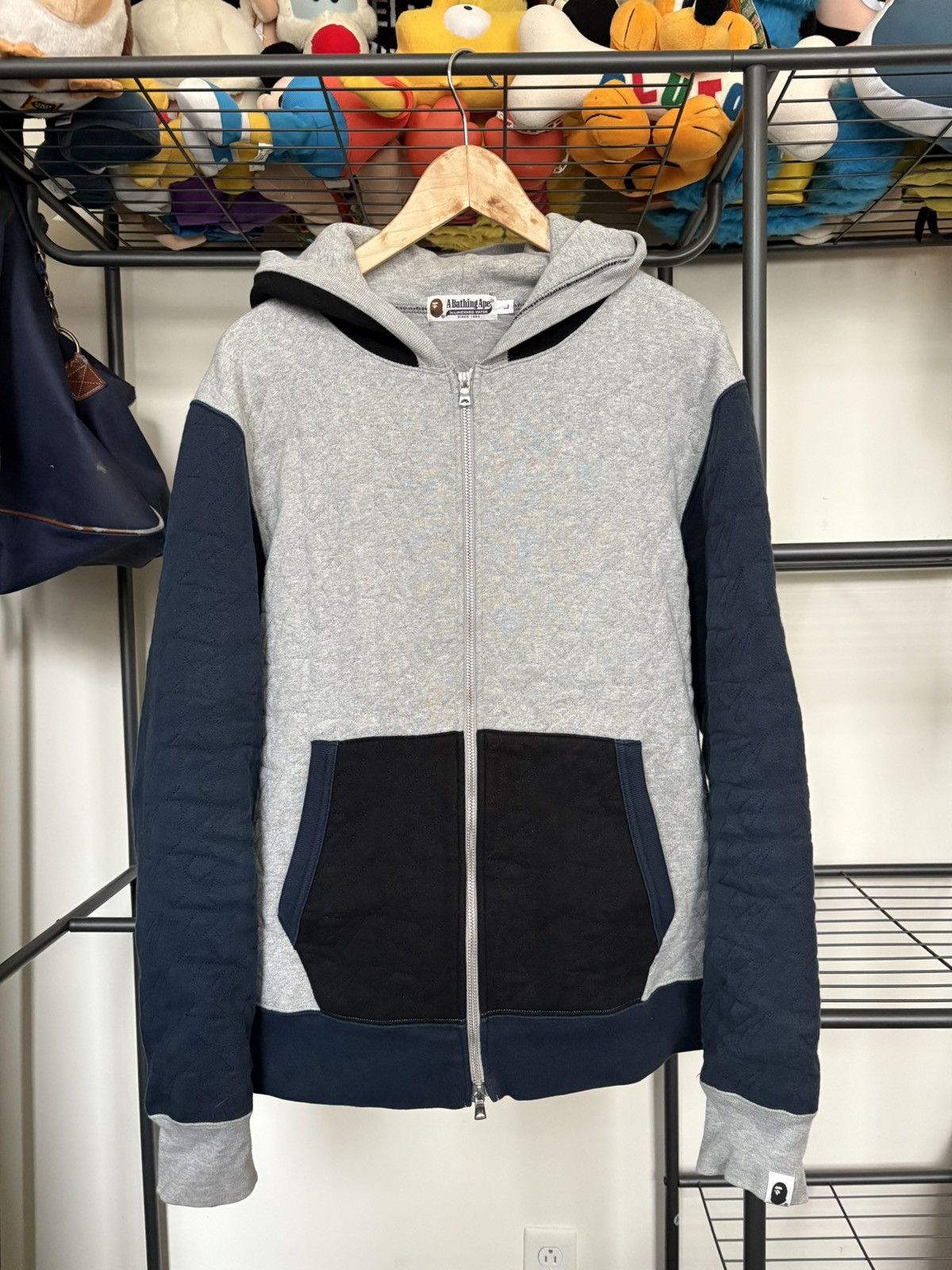 Bape Bape Star-Stitch Hoodie Size US L / EU 52-54 / 3 - 1 Thumbnail