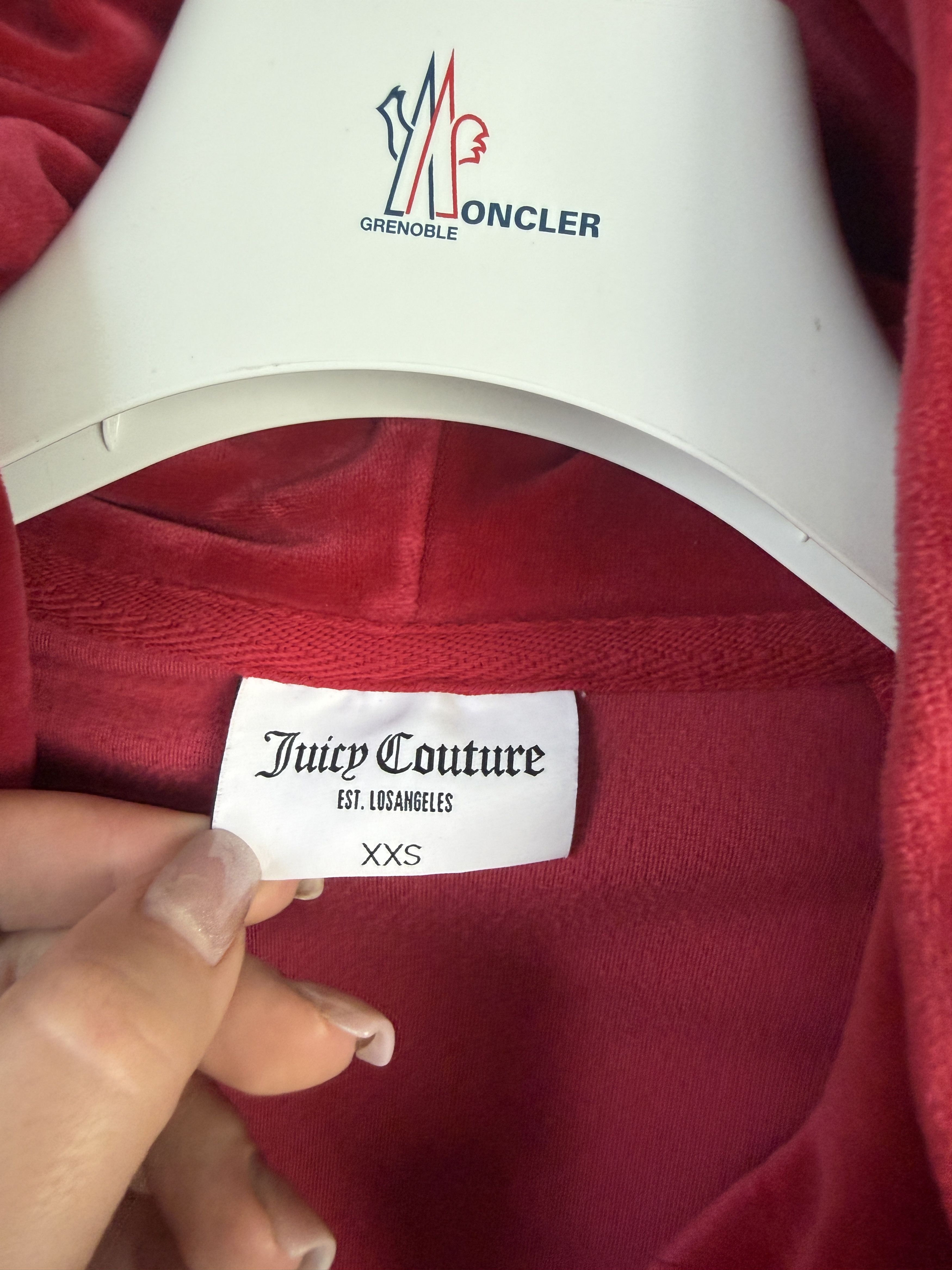 Juicy Couture Juicy Couture big logo zip-up hoodie y2k 00s avant garde Size XXS / US 00 / IT 34 - 3 Thumbnail