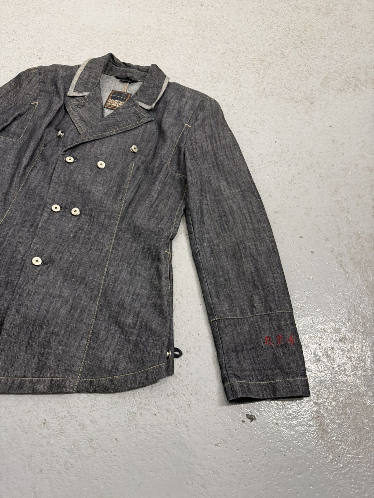 Marithe + Francois Girbaud Marithe Francois Girbaud Denim Streetwear Jacket Size M / US 6-8 / IT 42-44 - 2 Thumbnail