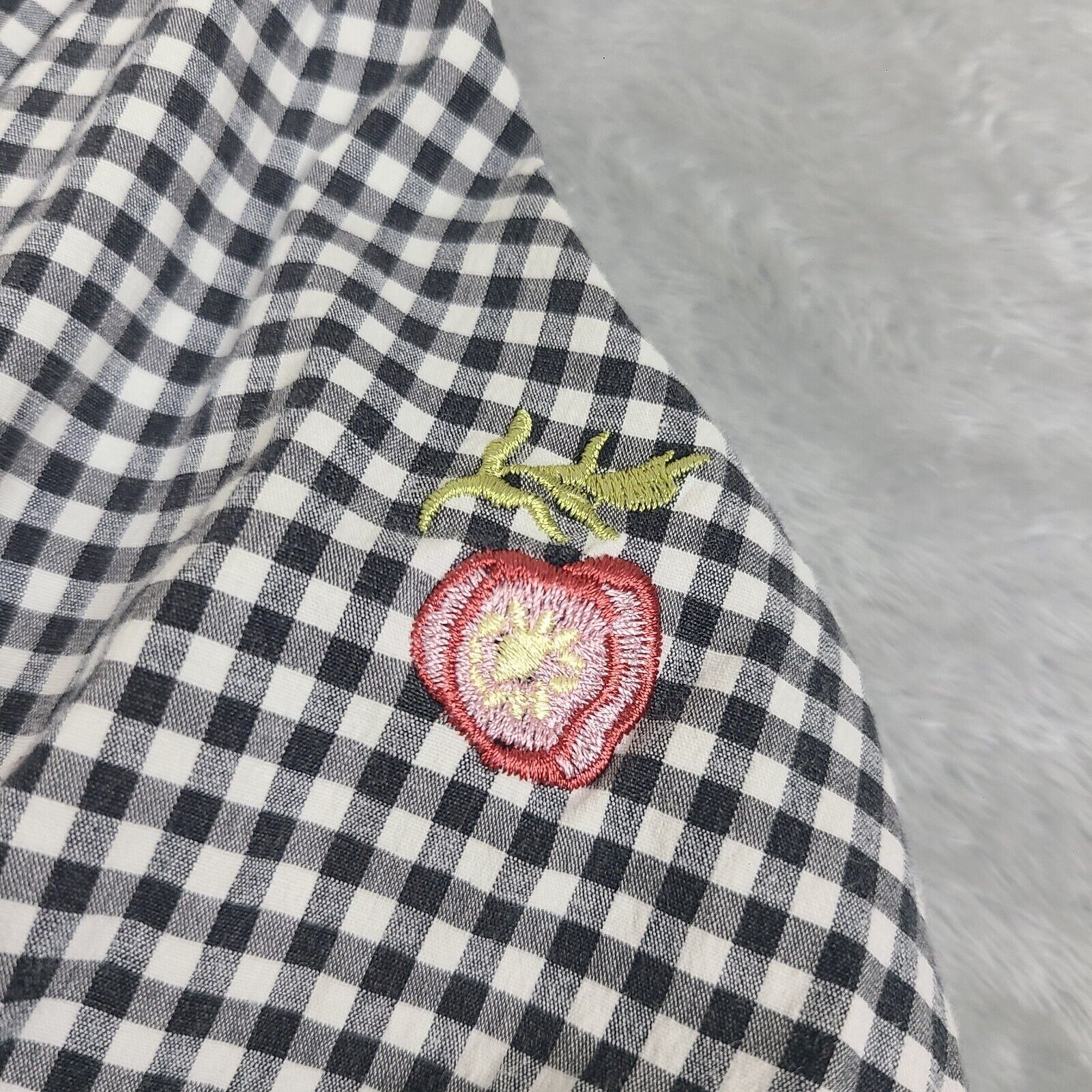 Vintage Vintage Teddi Petite Button Down Shirt Womens Size PL Embroi Size ONE SIZE - 5 Thumbnail