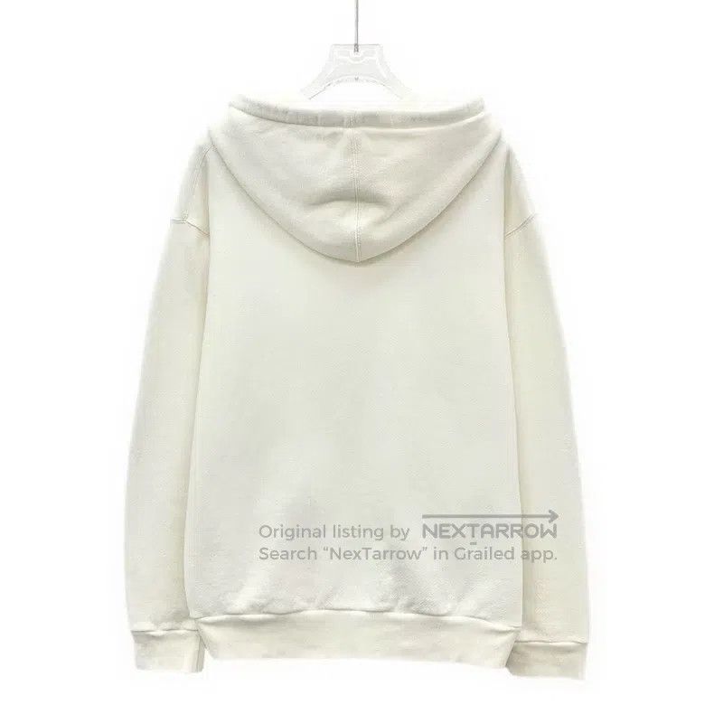 Gucci Gucci White logo sequin cotton hooded drawstring long-slee Size US S / EU 44-46 / 1 - 2 Thumbnail