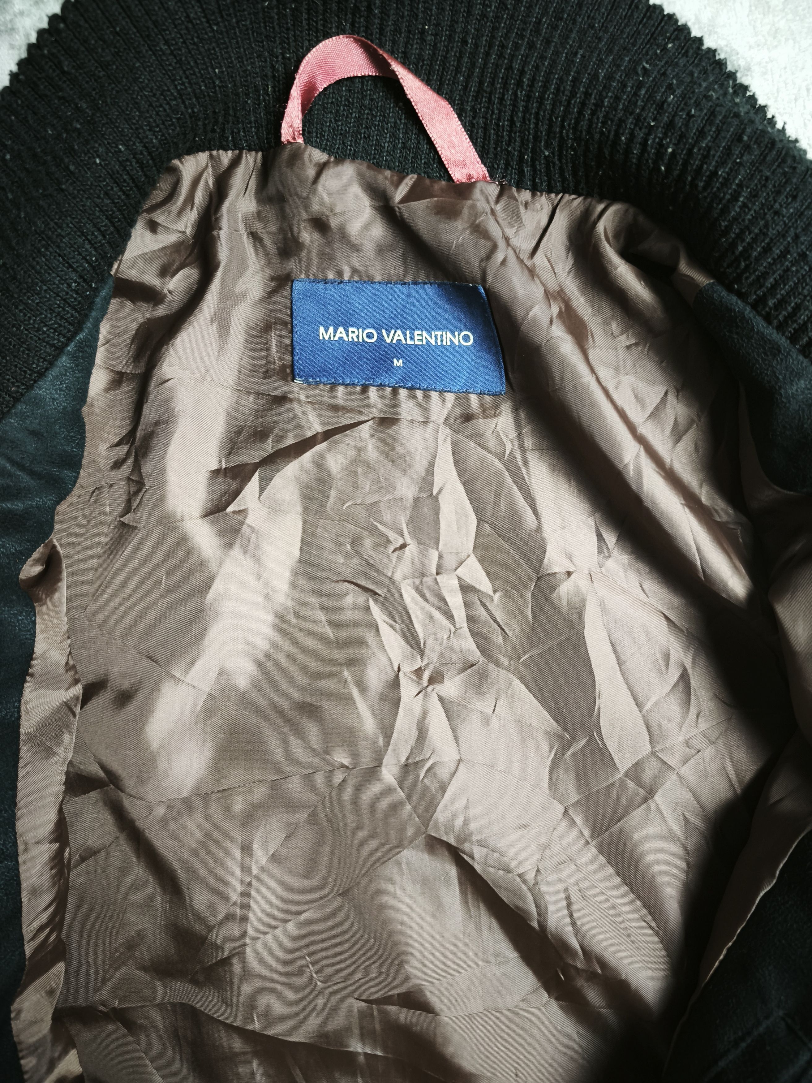 Mario Valentino Mario Valentino Flight Bomber Style Jacket Size US M / EU 48-50 / 2 - 5 Thumbnail