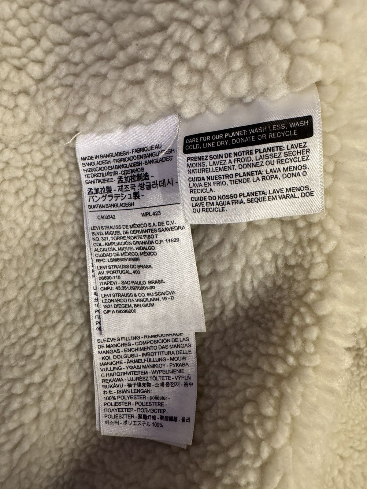 Levi's Levi’s Sherpa Trucker Jacket Size US XL / EU 56 / 4 - 4 Thumbnail