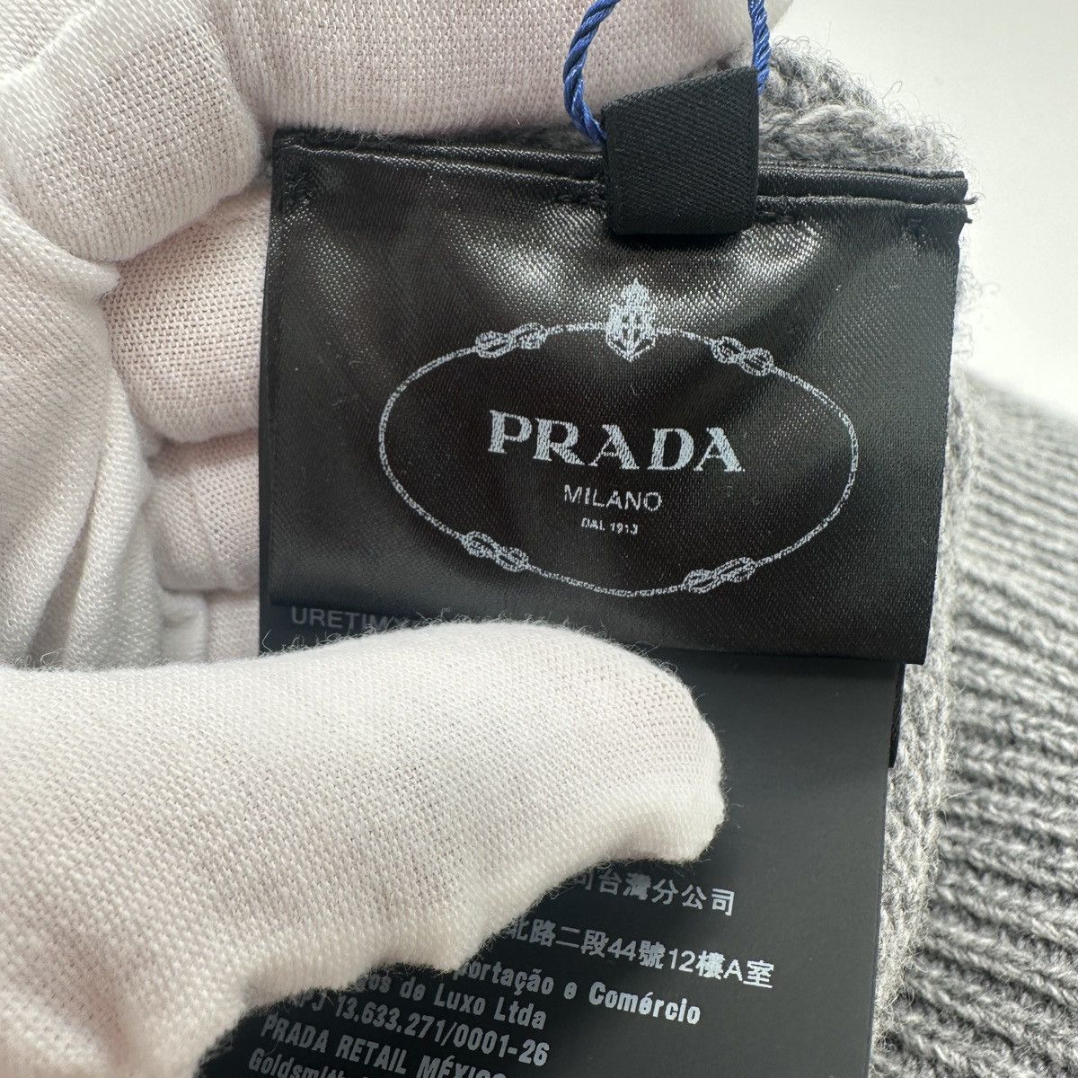 Prada PRADA Wool Blend Short Sleeve Cashmere Sweater K26WX Size S / US 4 / IT 40 - 7 Thumbnail