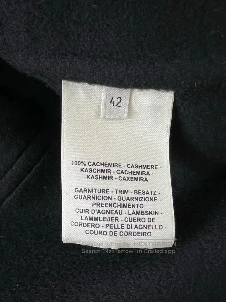 Hermes Hermes Black cashmere and leather price Size M / US 6-8 / IT 42-44 - 4 Thumbnail
