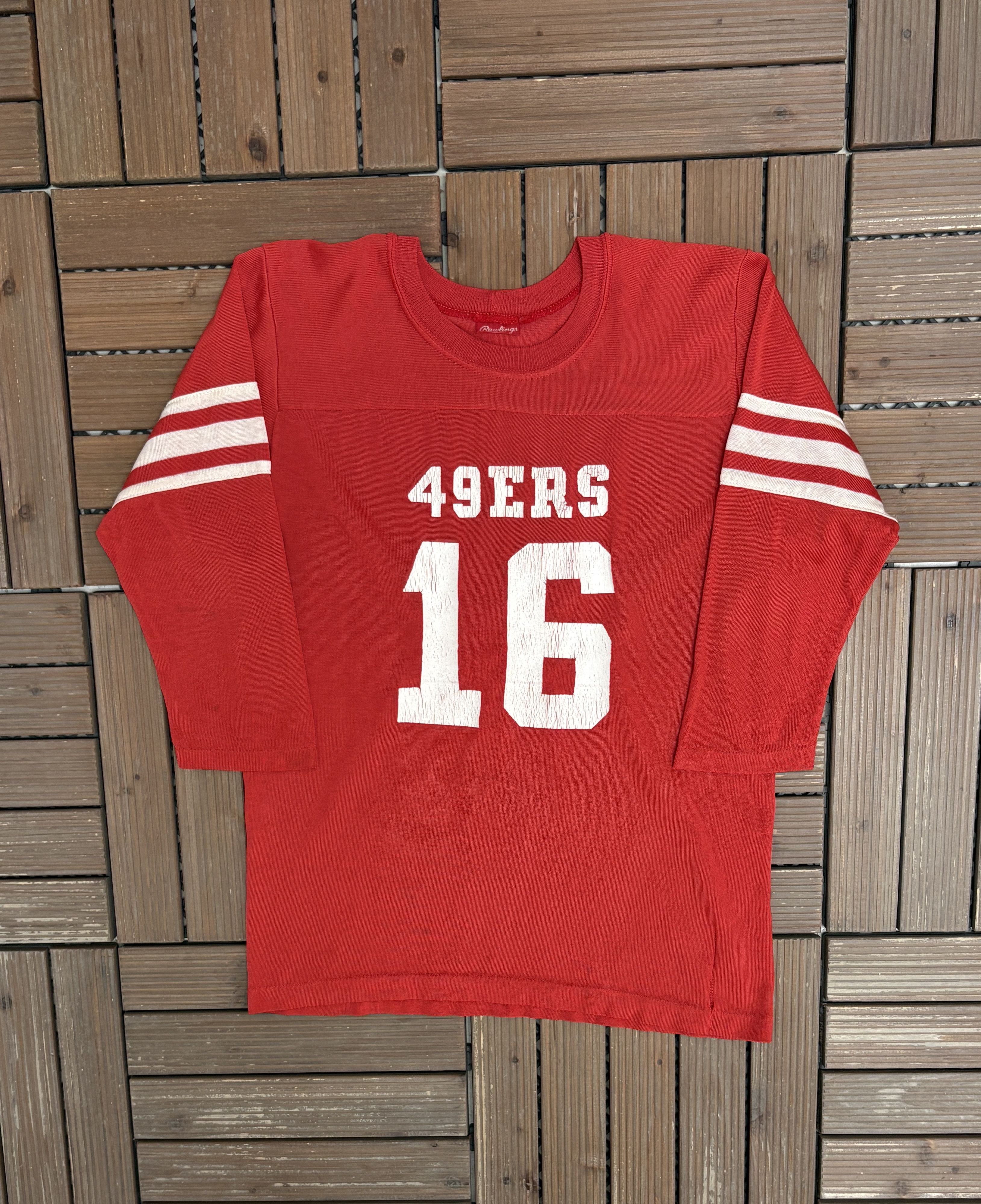 Vintage San Francisco 49ers Vintage Red 3/4 Sleeve Shirt Size US S / EU 44-46 / 1 - 1 Thumbnail