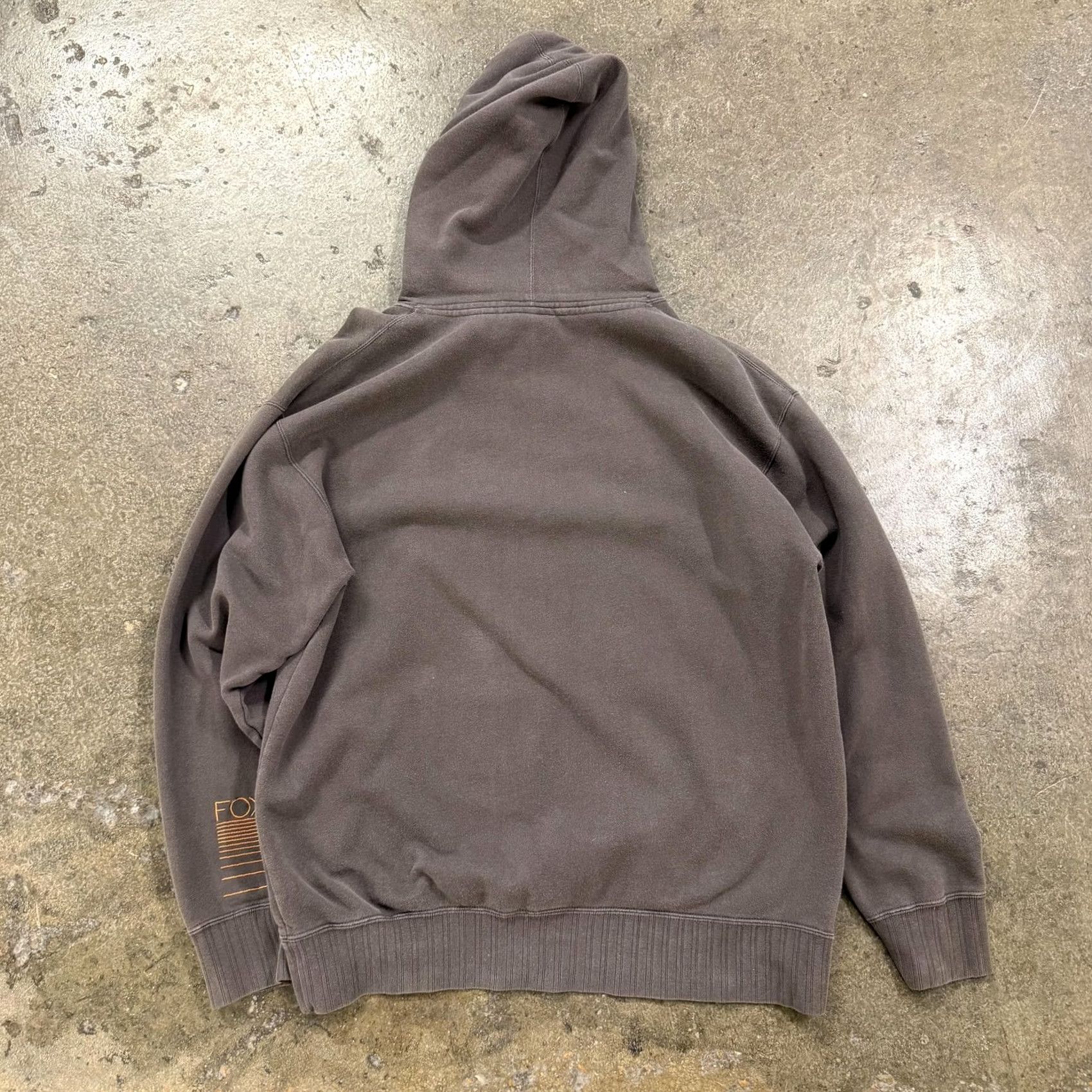 Fox Racing VINTAGE Fox Racing Hoodie Mens XL Brown Fleece Pullover Fox Head Graphic Sweatshirt Size US XL / EU 56 / 4 - 5 Thumbnail