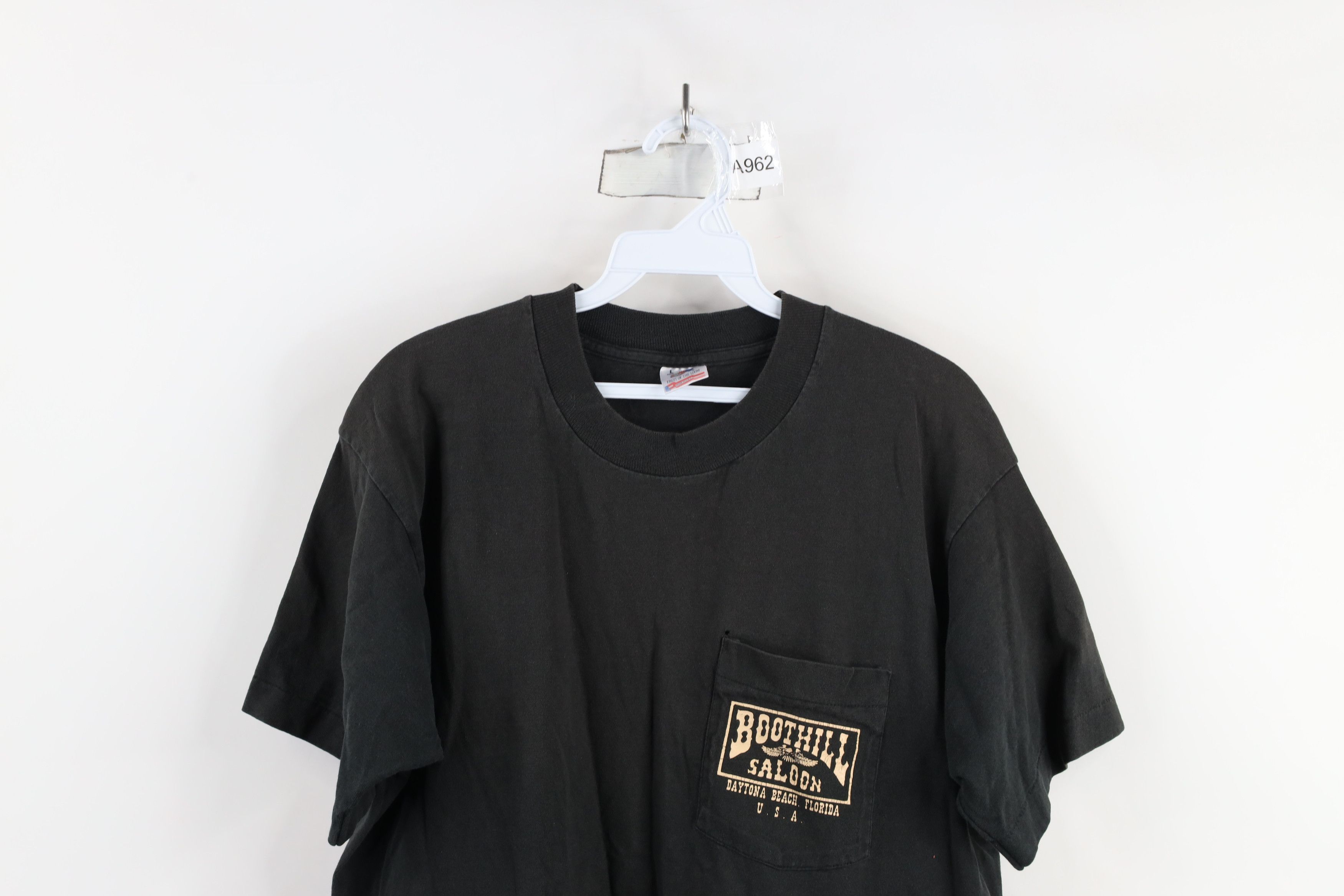 Vintage Vintage 90s 1994 Bike Week Boothill Saloon T-Shirt USA Size US L / EU 52-54 / 3 - 2 Thumbnail