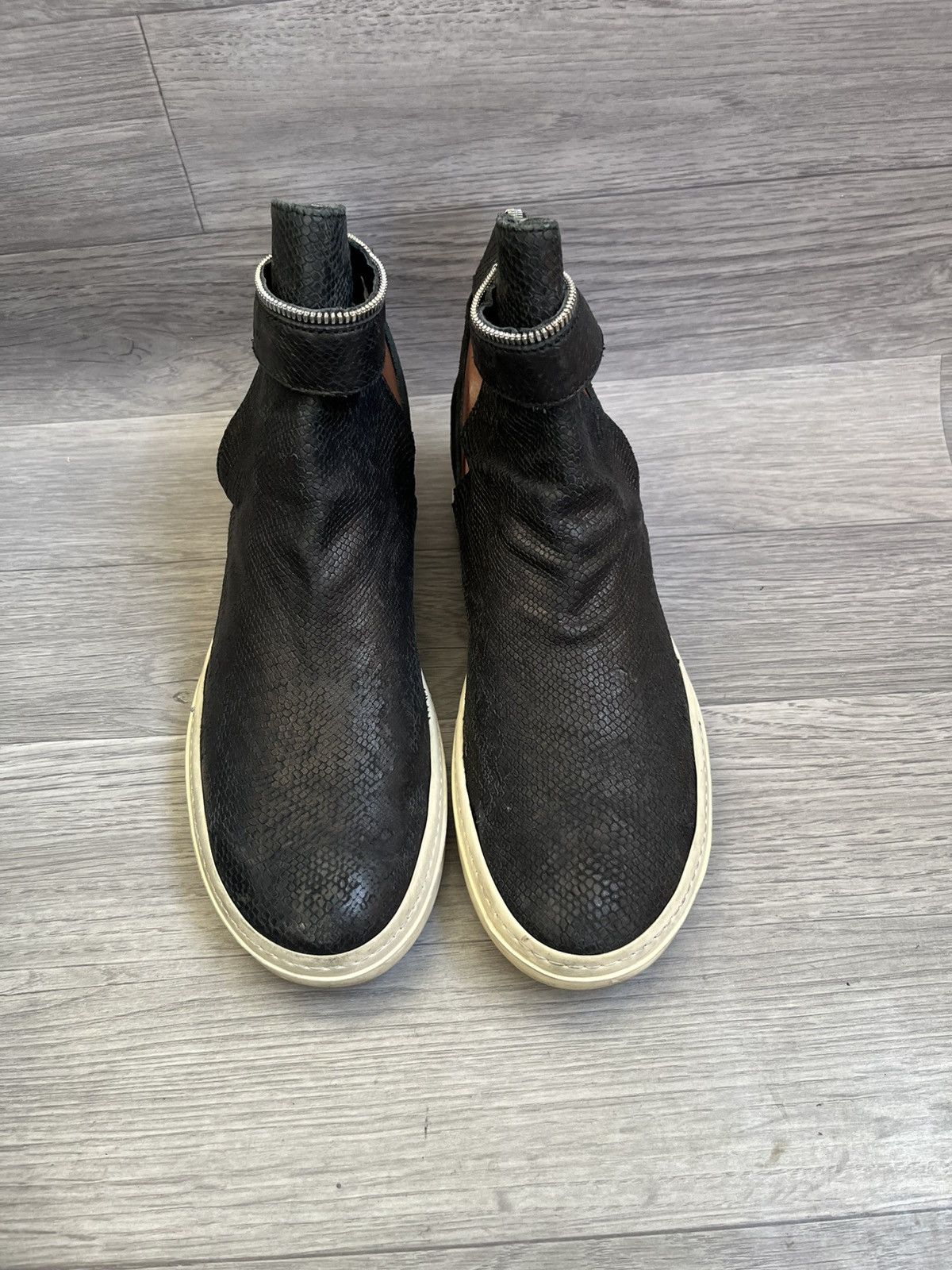 Officine Creative Officine creative snake skin ramones high top sneakers Size US 7 / EU 40 - 2 Thumbnail