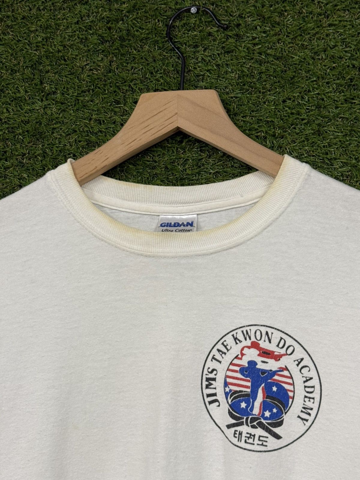 Vintage Vintage Gildan Tae Kwon Do Martial Arts Korea Tee White Size US S / EU 44-46 / 1 - 5 Thumbnail