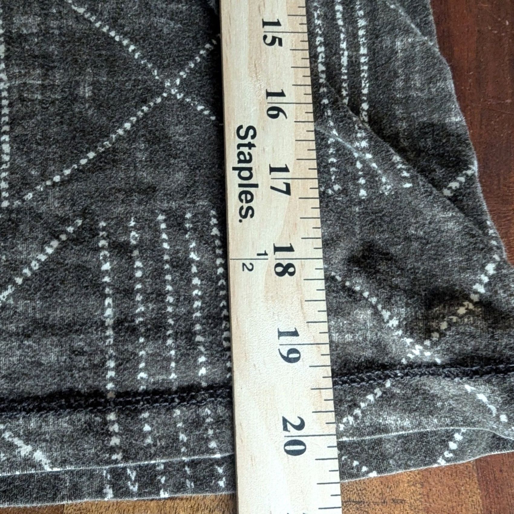 CO Ralph Lauren Lauren Jeans Co Top Brown Geometric Ruffle Neck Womens XS Lace Up Top Size XS / US 0-2 / IT 36-38 - 5 Thumbnail