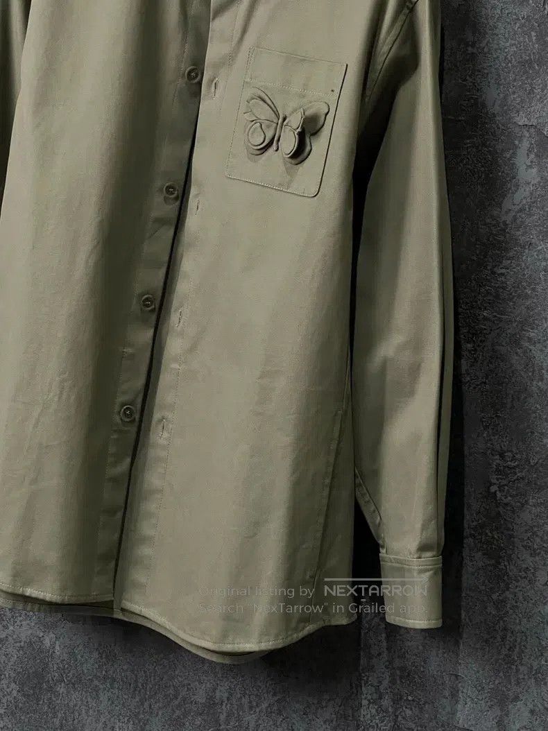 Valentino Valentino Olive green cotton jacket Size US M / EU 48-50 / 2 - 4 Thumbnail