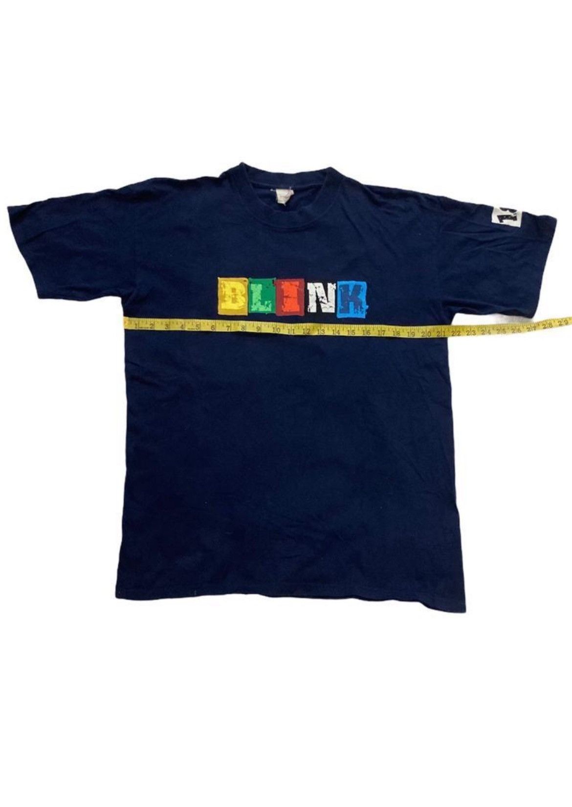 Band Tees ▶️ Vintage Y2k BLINK 128 - POP-PUNk/MULTICLOUR BOX LOGO. Size US M / EU 48-50 / 2 - 6 Thumbnail