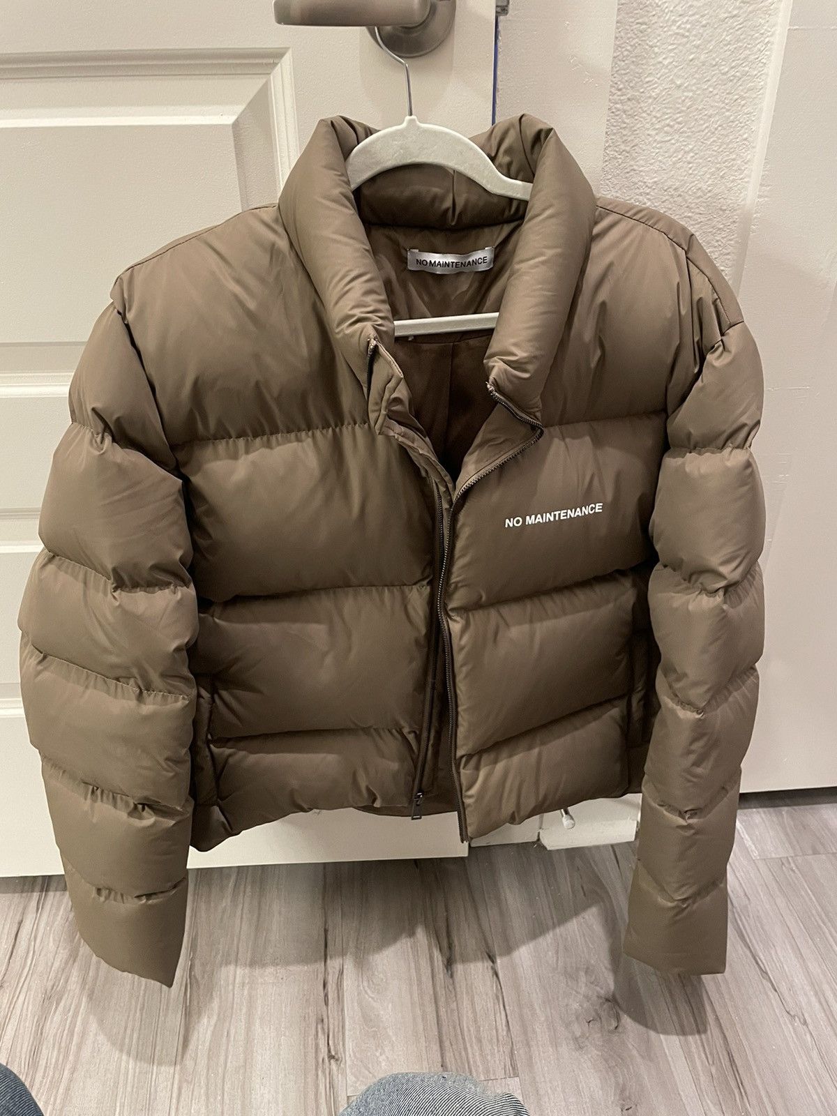 image of No Maintenance Duck Down Jacket Medium in Brown, Men's