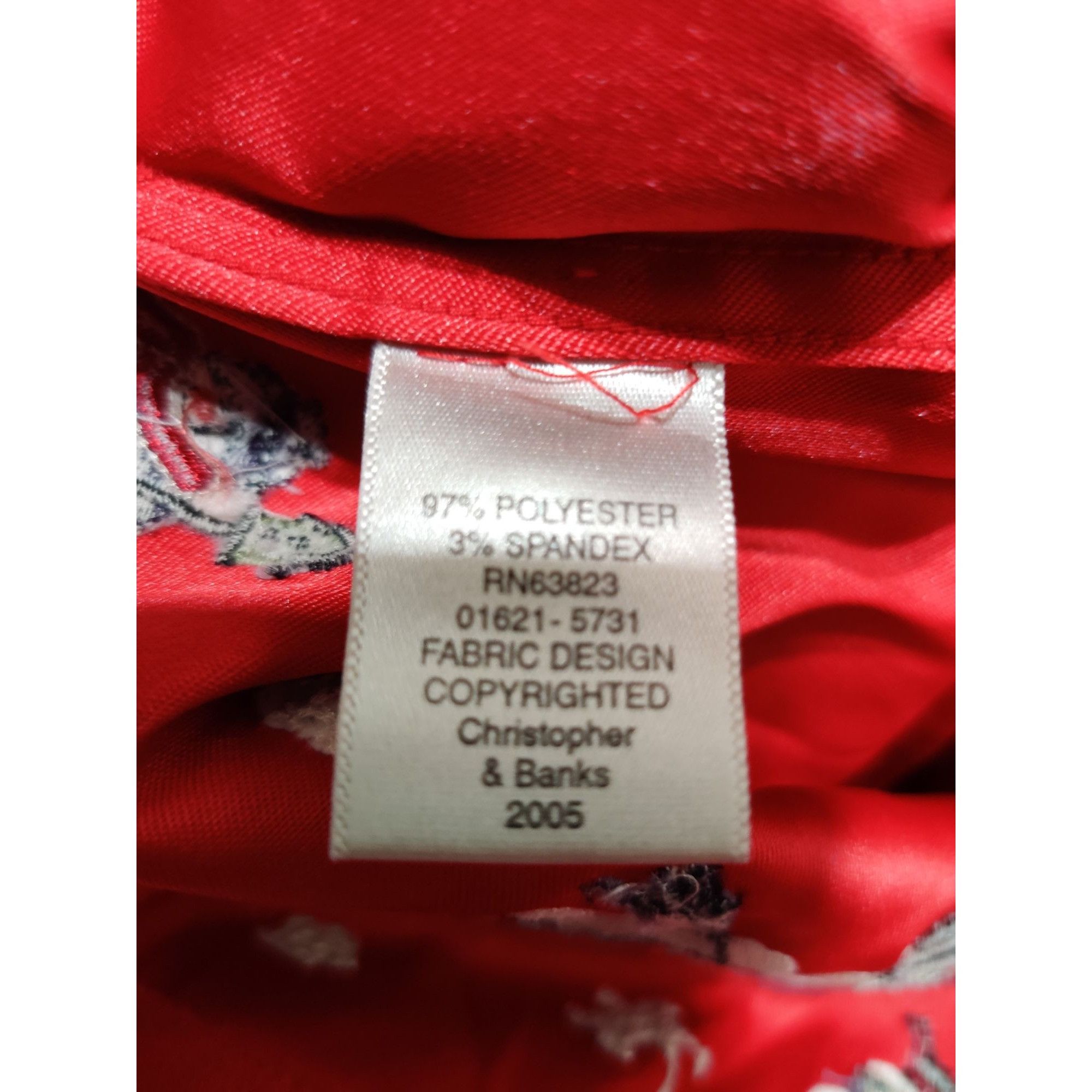 Vintage Vintage Christopher & Banks Shirt Size M Red Snowman Embroid Size M / US 6-8 / IT 42-44 - 11 Thumbnail
