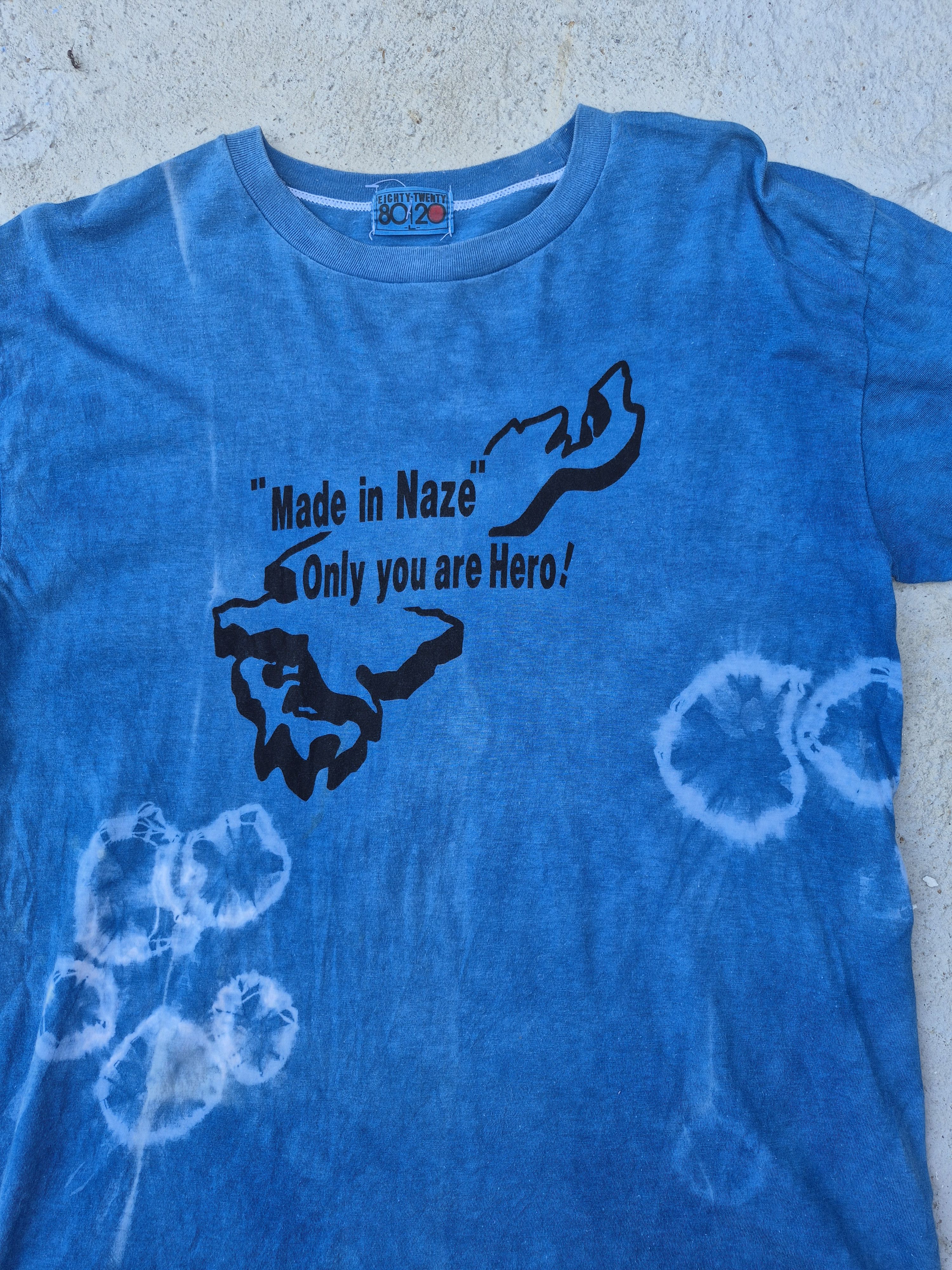 Vintage 🔥 Vintage Naze Hero Tie Dye Tee Size US M / EU 48-50 / 2 - 4 Thumbnail