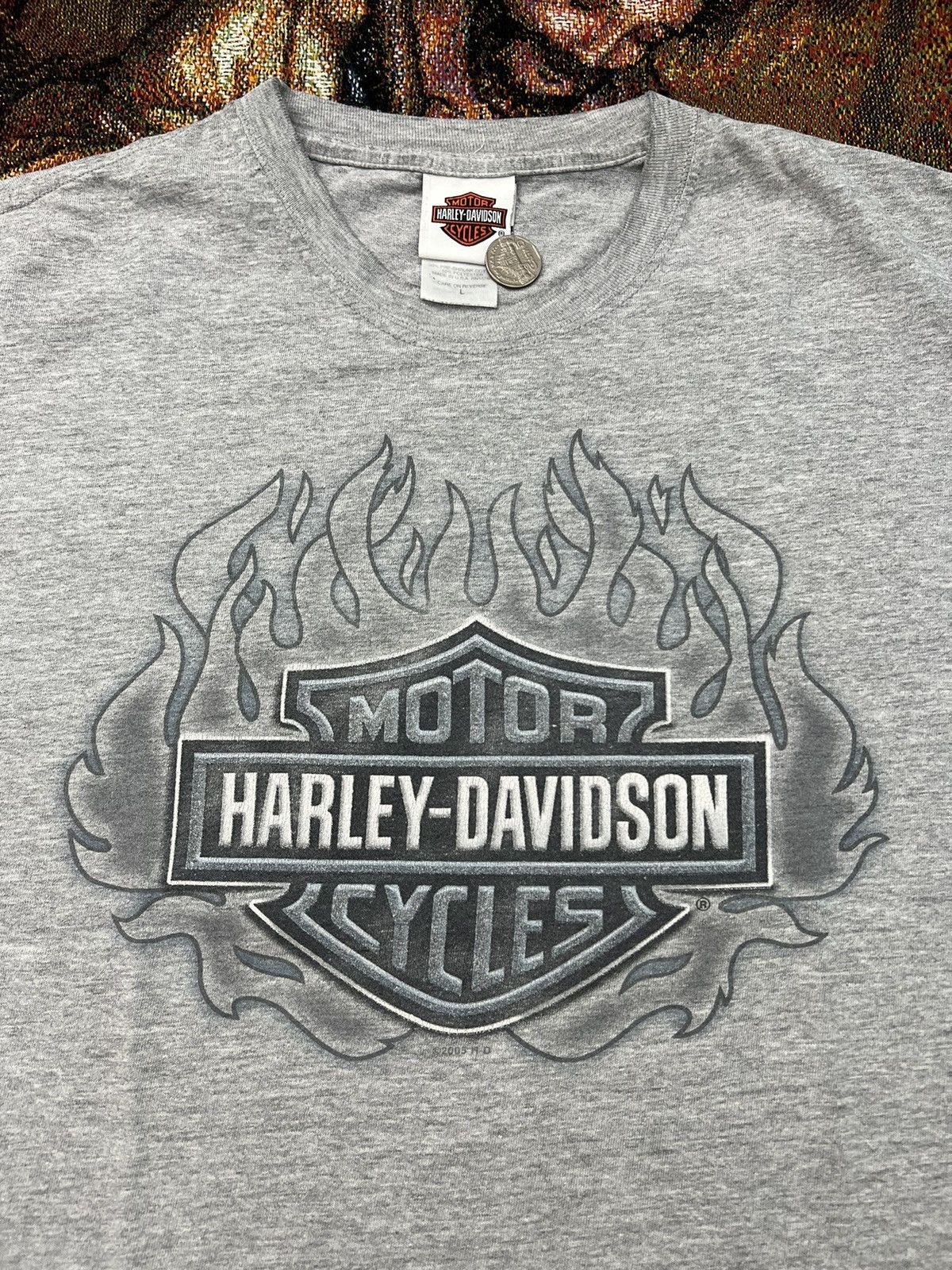 Vintage Harley Flame Tee
