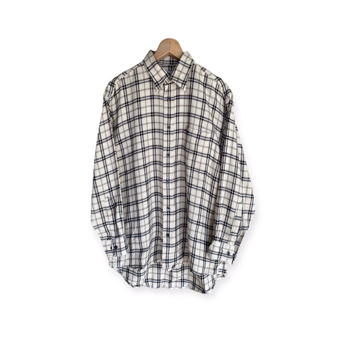 Fila Vintage Fila Plaid Tartan Flannel Shirt Size US L / EU 52-54 / 3 - 1 Thumbnail