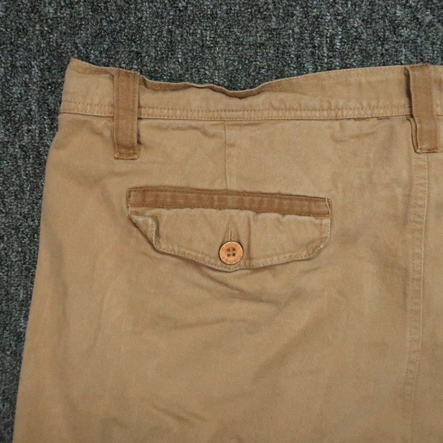 Coogi COOGI Shorts Mens 42 Khaki Brown Cargo Classic Fit Embroidered Size US 42 / EU 58 - 6 Thumbnail