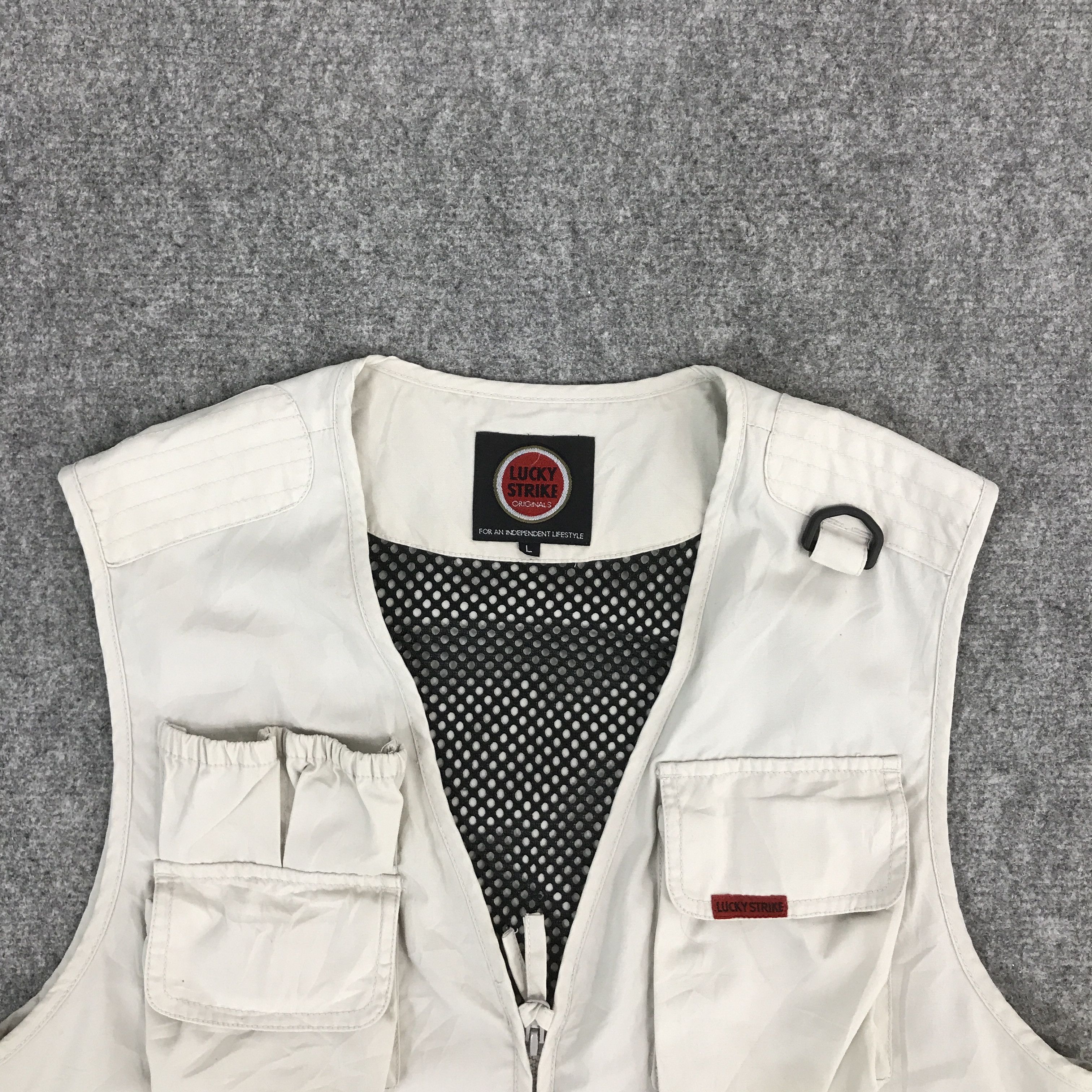 Japanese Brand LUCKY STRIKE TACTICS POCKET VEST JACKET Size US L / EU 52-54 / 3 - 3 Thumbnail