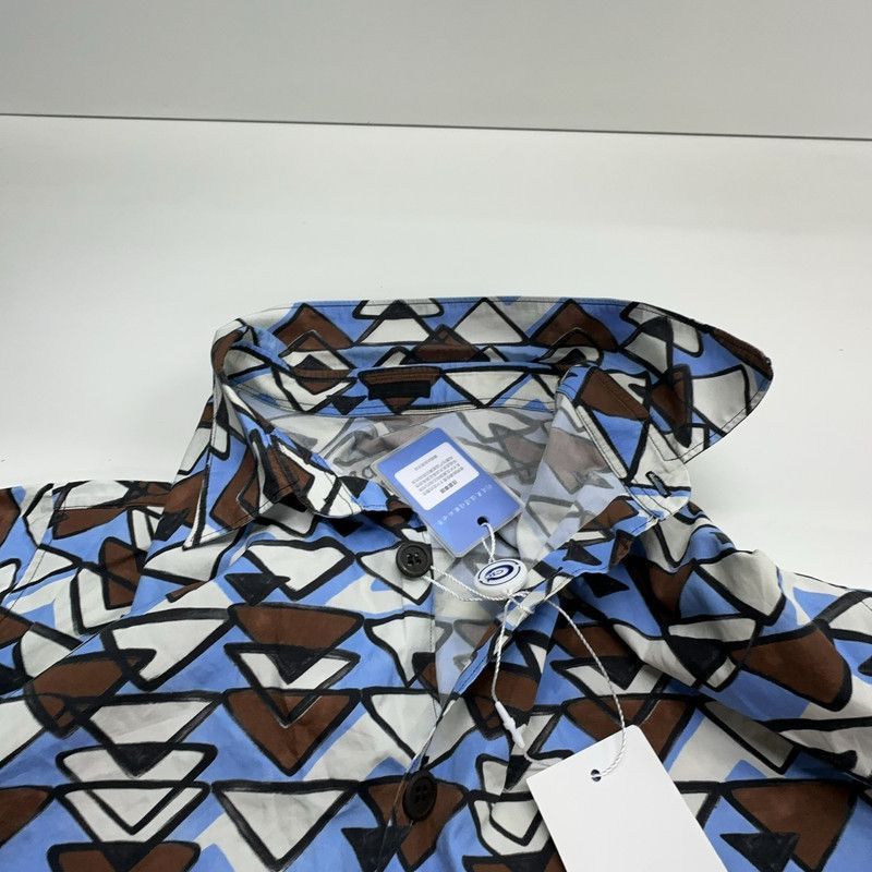 Prada Prada SS23 Patterned Short Sleeve Shirt-2506 Size US XL / EU 56 / 4 - 4 Thumbnail