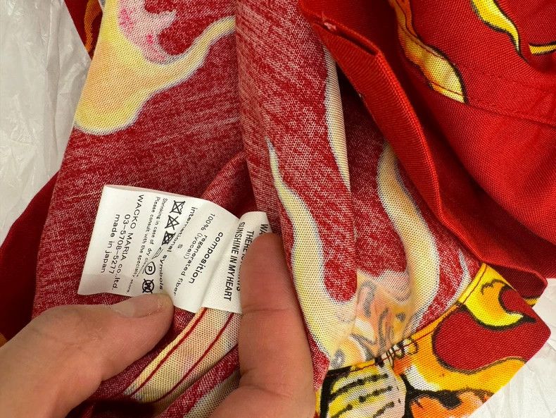 Wacko Maria Wacko Maria TIM LEHI co-branded Flame Tiger Print Yuppie st Size US S / EU 44-46 / 1 - 3 Thumbnail