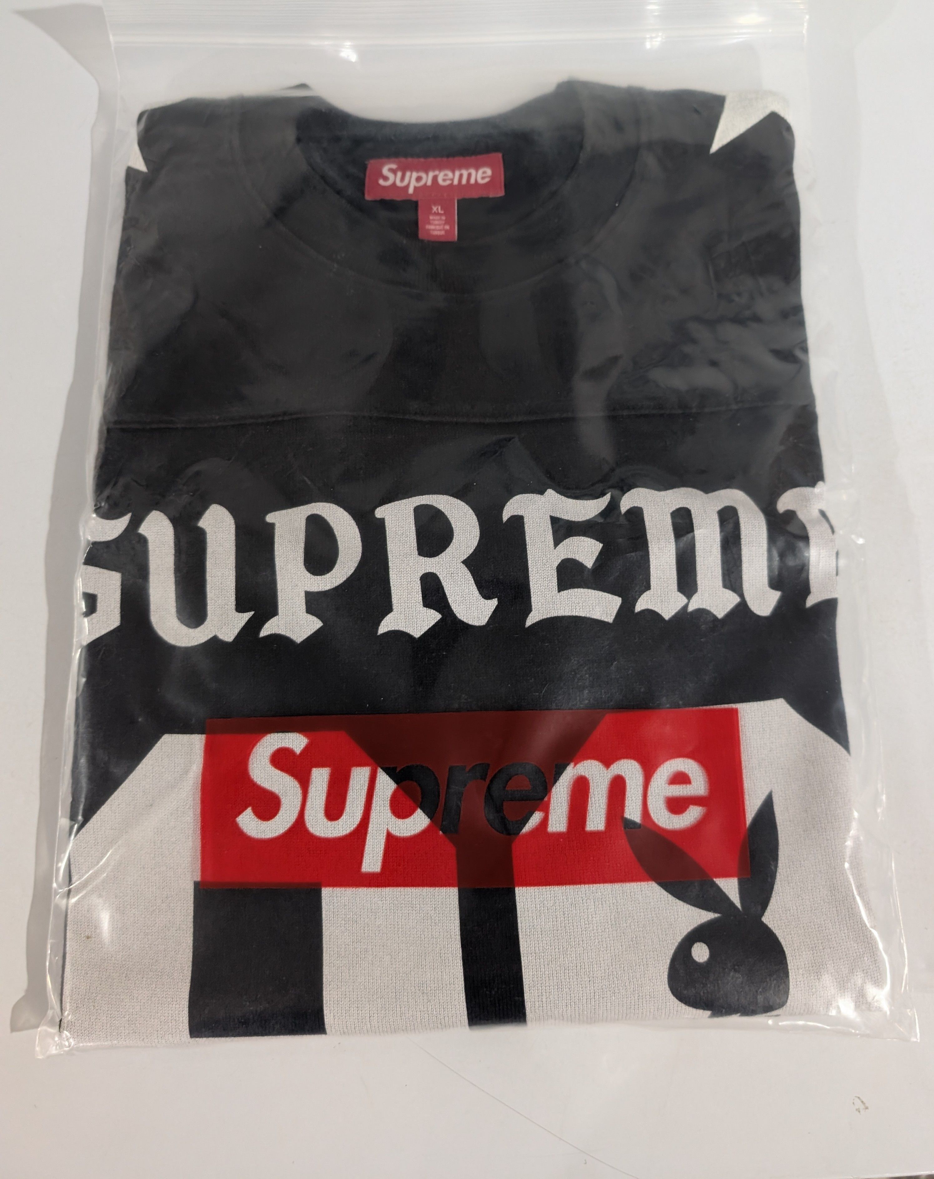 Playboy × Supreme Supreme x Playboy L/S Football Top Size US XL / EU 56 / 4 - 4 Thumbnail