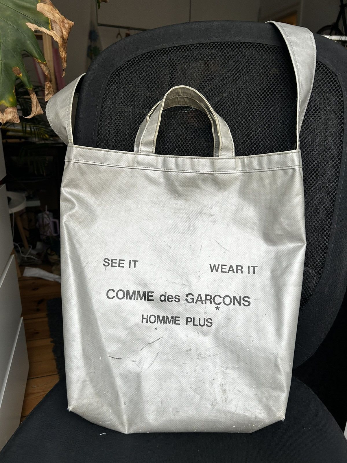 Comme des Garcons Homme plus A/W 09‘ Vinyl Totebag Size ONE SIZE - 1 Thumbnail