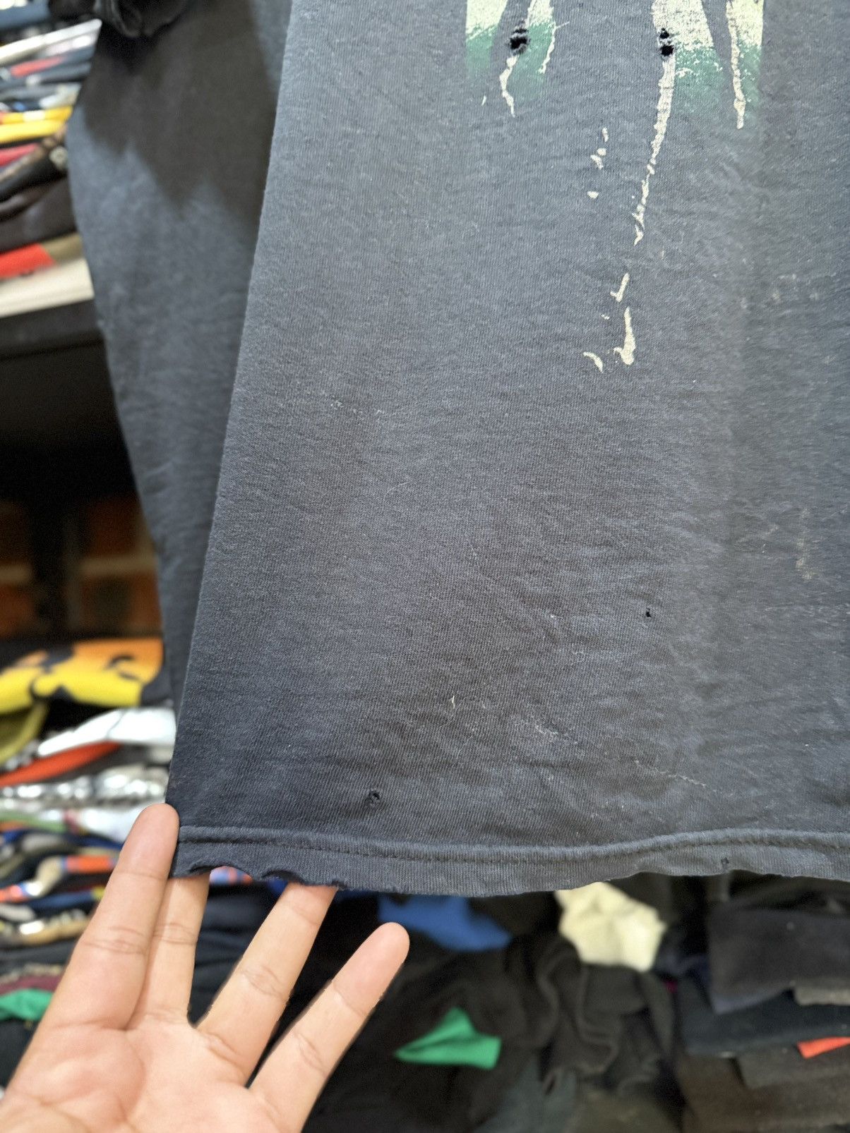 Expert Horror Thrashed Vintage The Crow Belleve In Angeles Distressed Tee Size US XXL / EU 58 / 5 - 6 Thumbnail