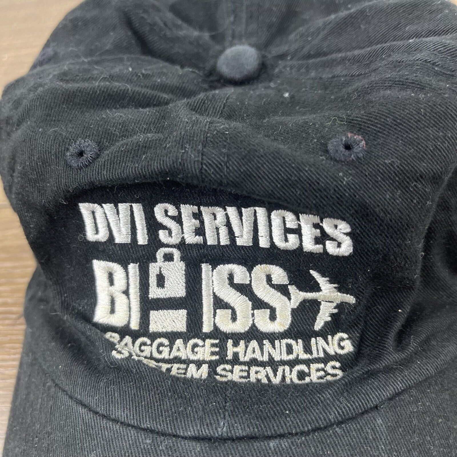 Other DVI Services Hat BI ISS Black Hat Adjustable Baggage Handlin Size ONE SIZE - 9 Thumbnail