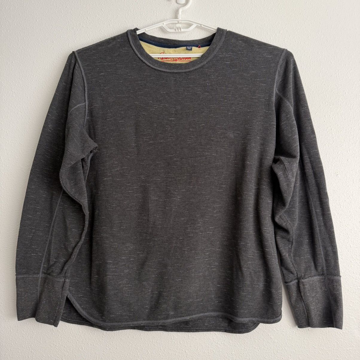 Robert Graham Robert Graham Waffle Knit Shirt Men’s 3XL Gray Charcoal L/S Size US XXL / EU 58 / 5 - 2 Thumbnail