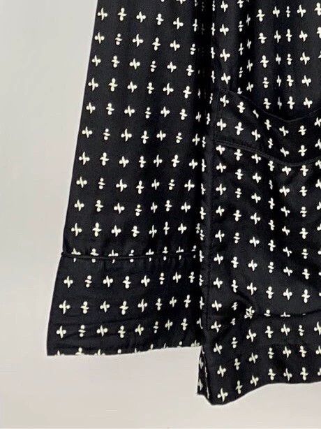 Dior Dior Black, mulberry silk, black and white print, full prin Size US XXS / EU 40 - 3 Thumbnail