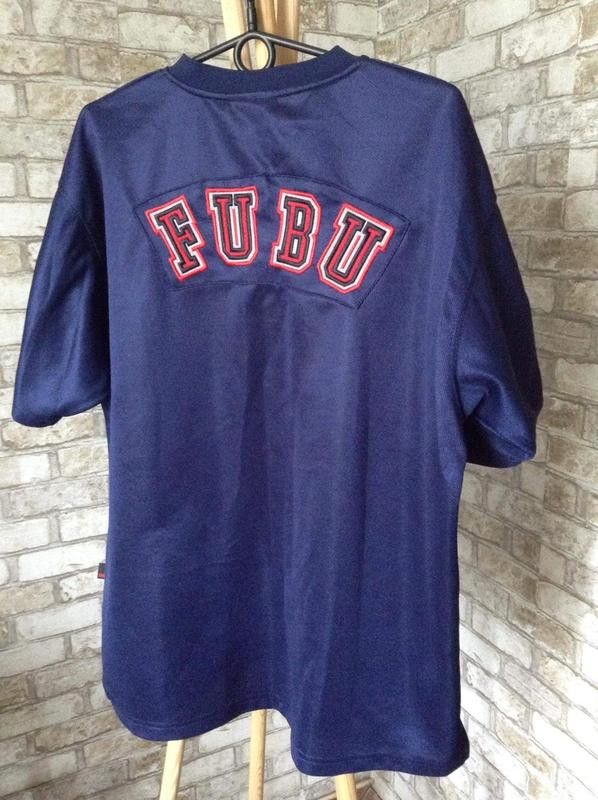 Fubu FUBU jersey, vintage hip hop t-shirt New York, City Series L Size US L / EU 52-54 / 3 - 2 Thumbnail